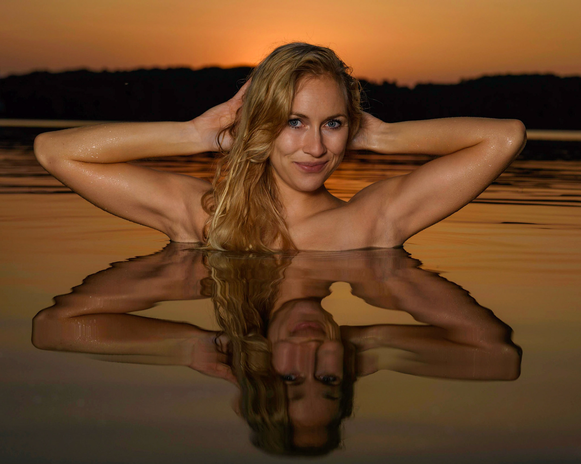 Sunsetshooting mit Cathy