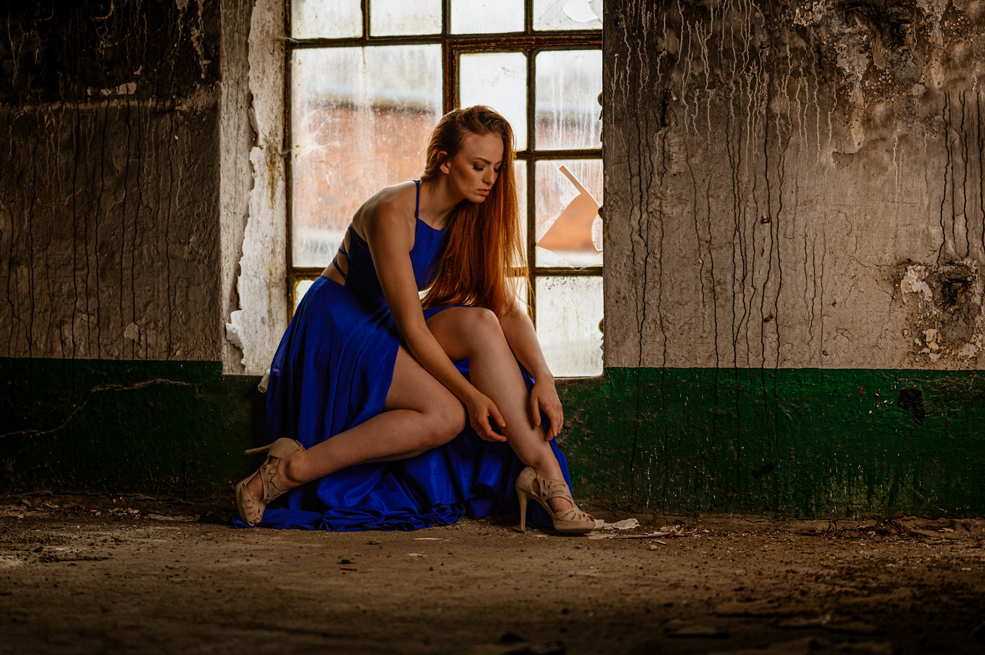 Lostplace-Shooting mit Inger