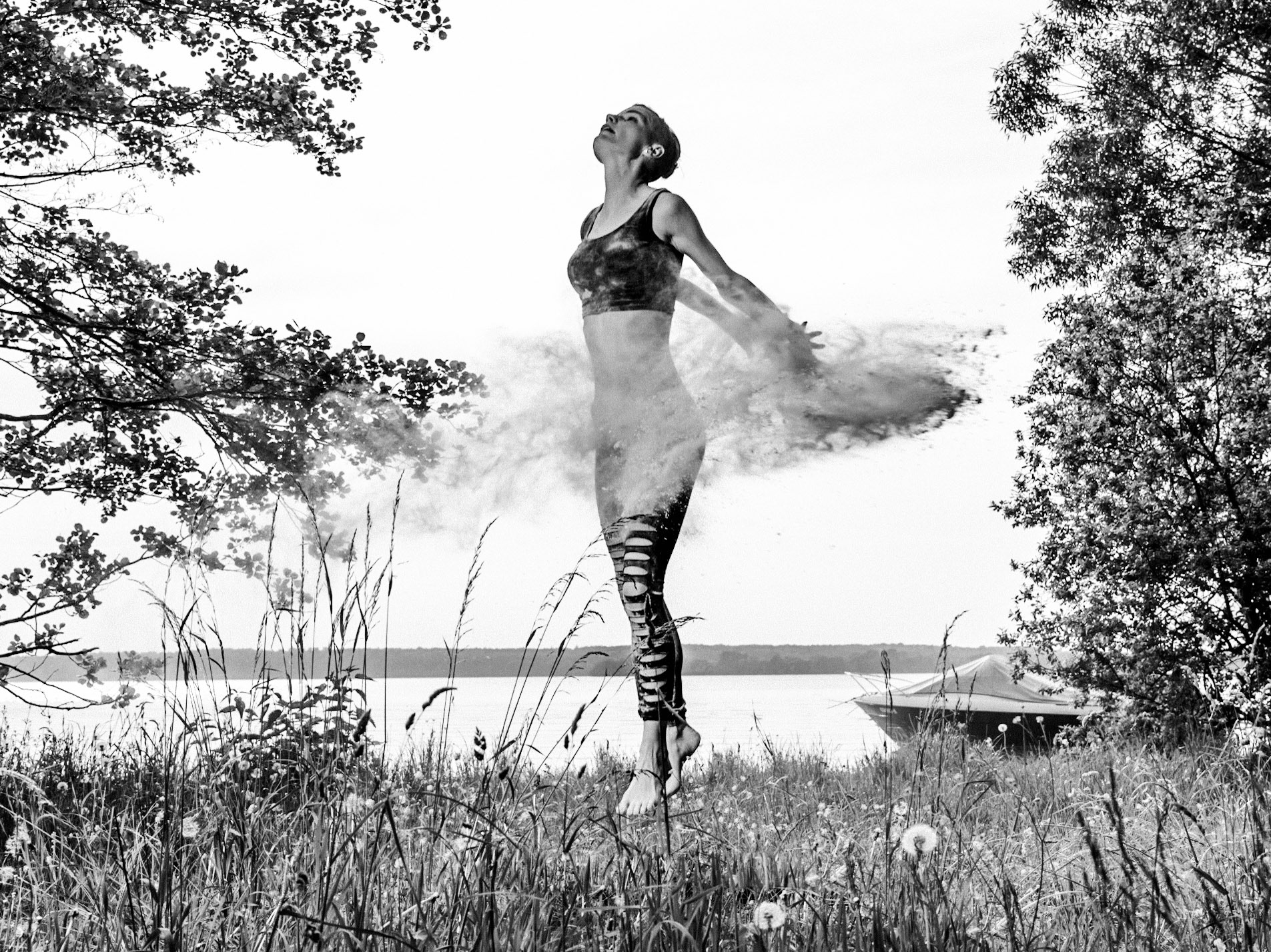 Mehlshooting mit Laura