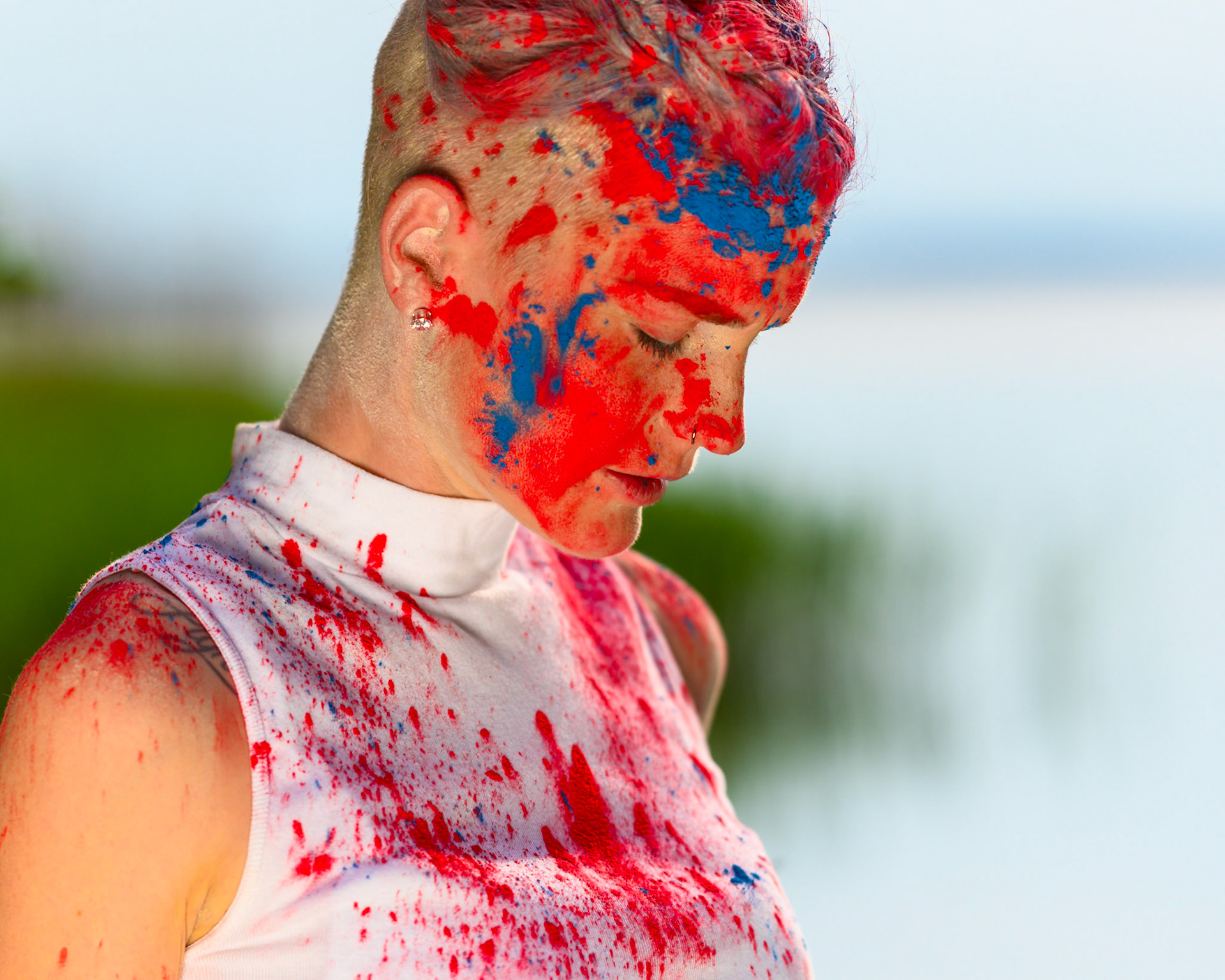 Mehlshooting mit Laura