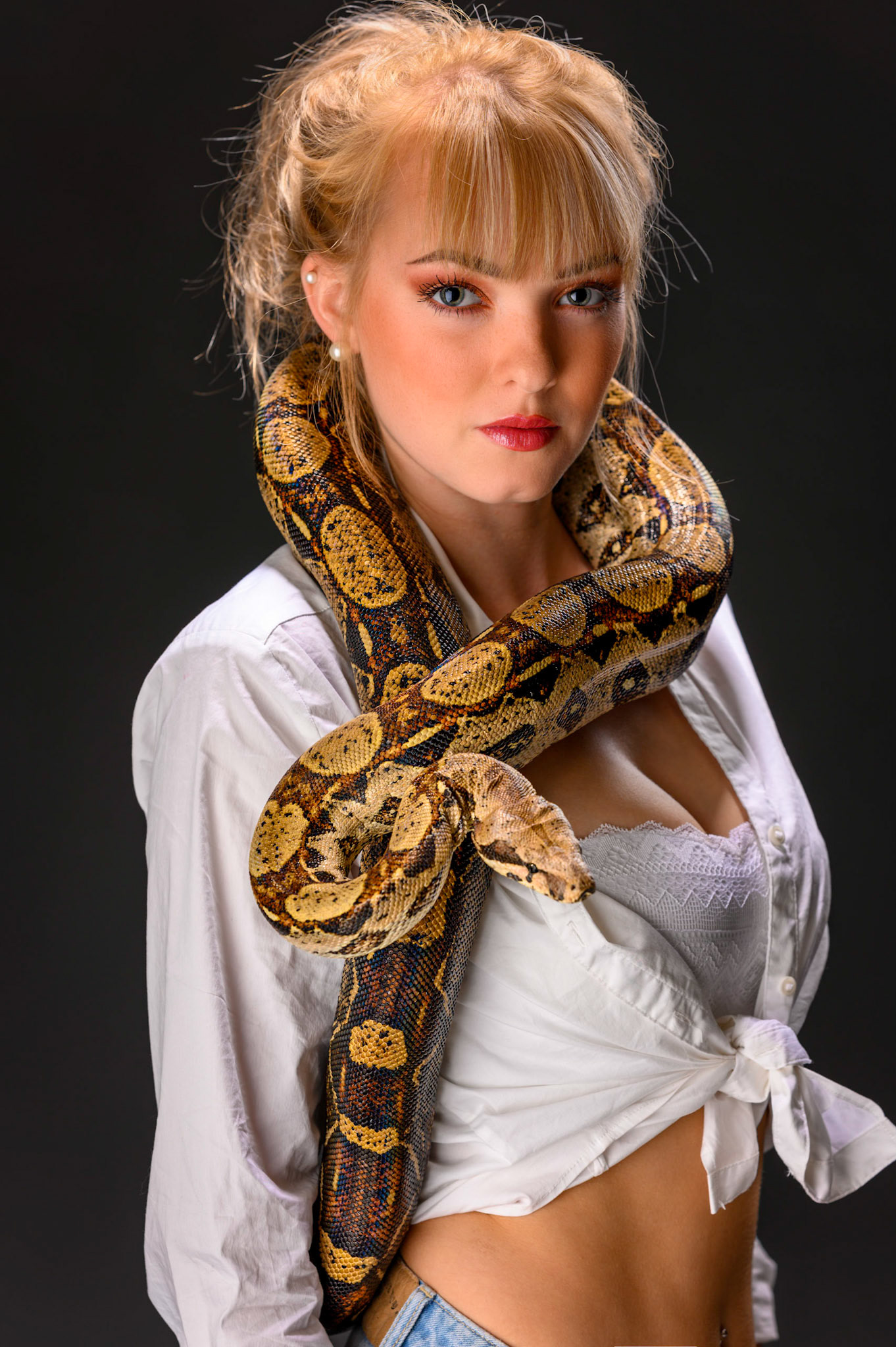 Schlangen-Shooting mit Celina