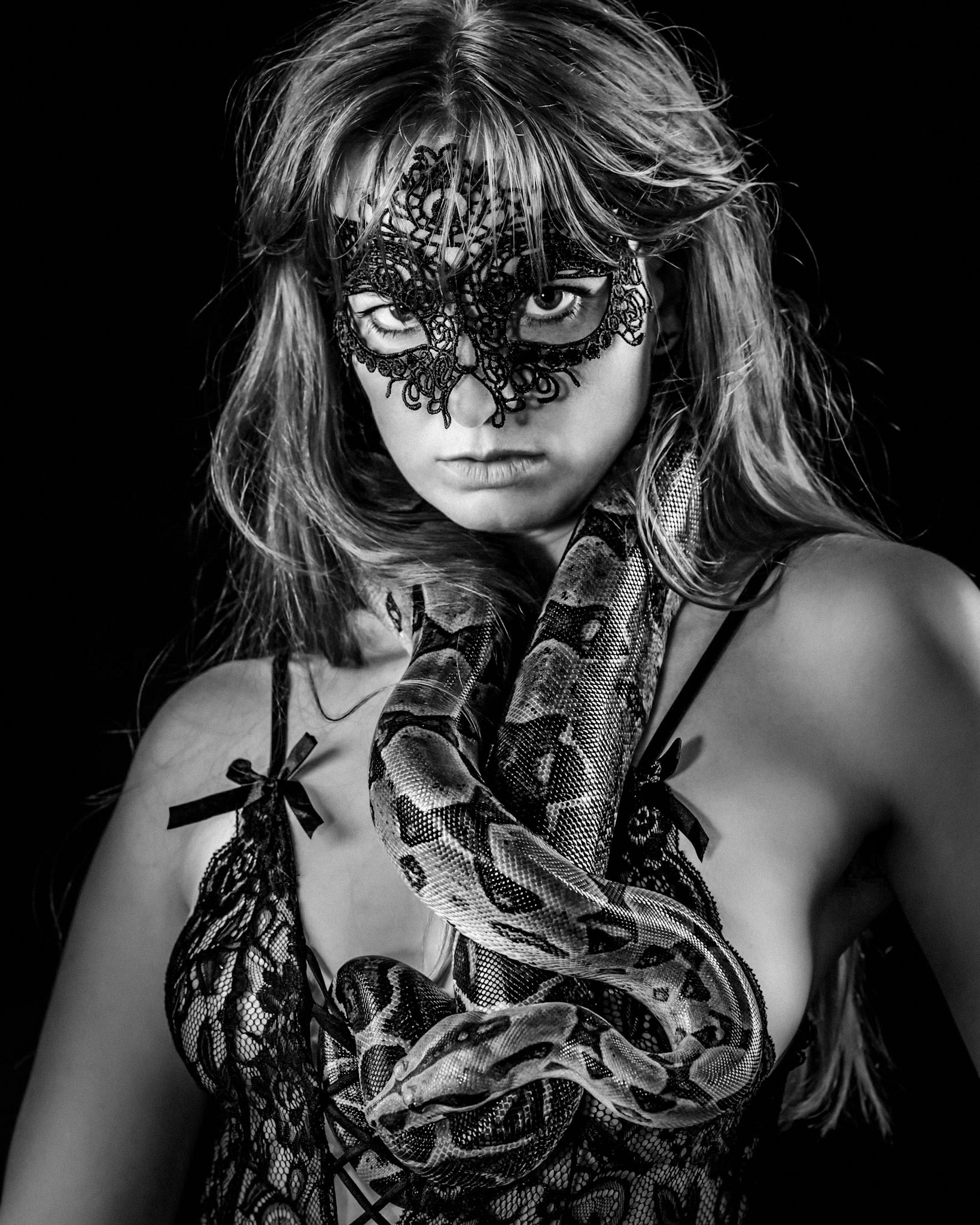 Studioshooting mit Inger