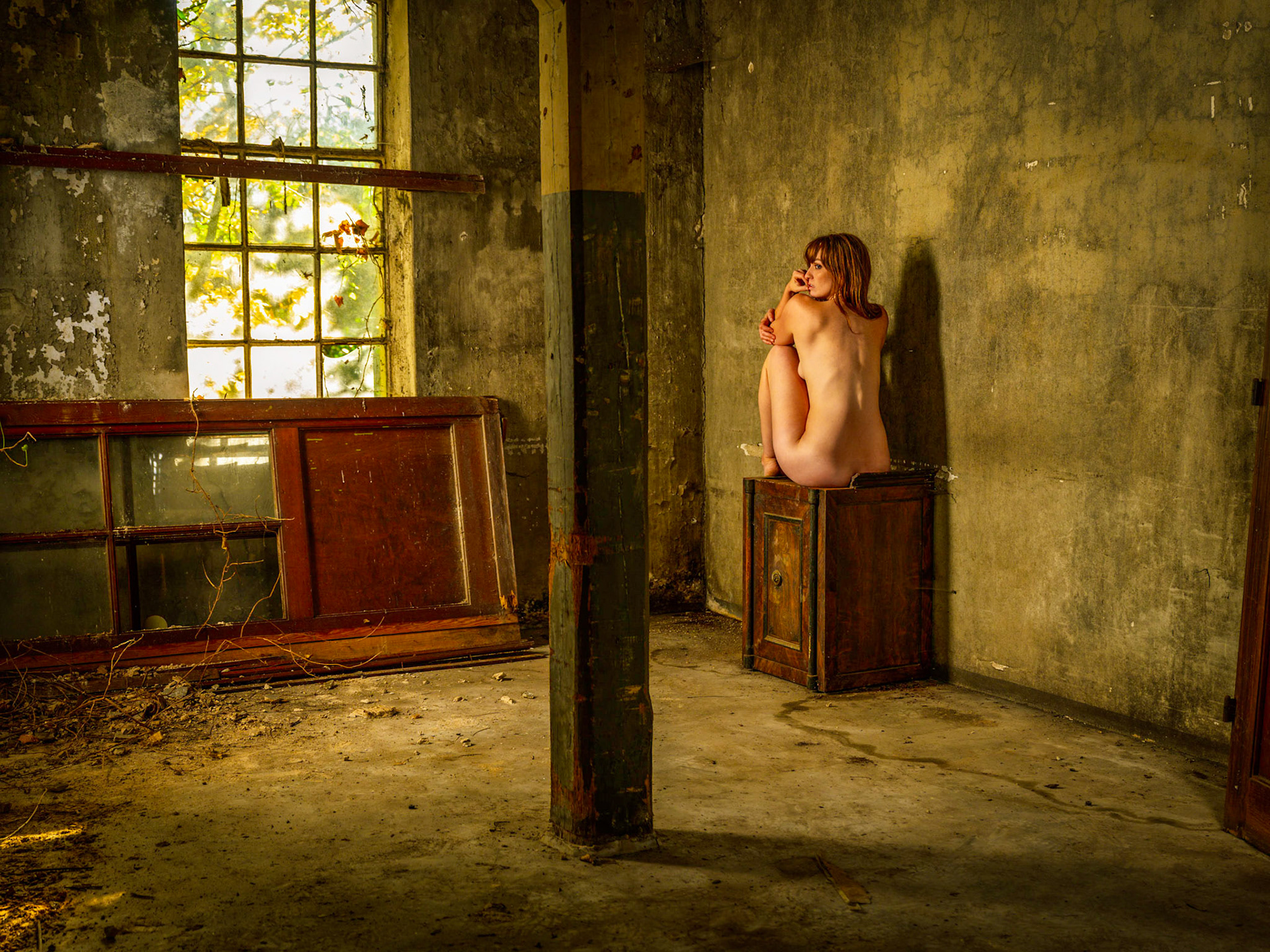 Lostplace-Shooting mit Inger