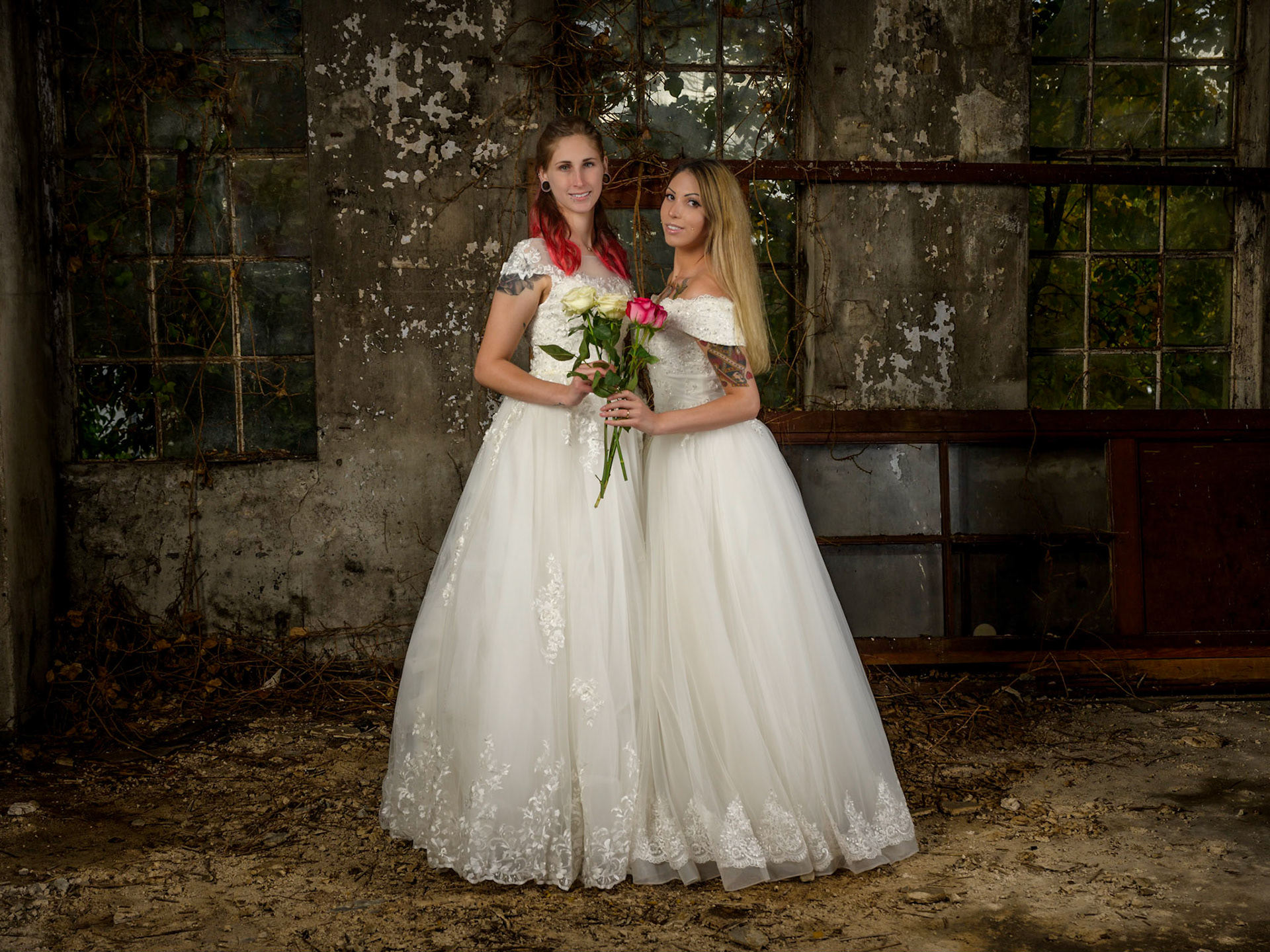 Lostplaceshooting mit Alina und Siri
