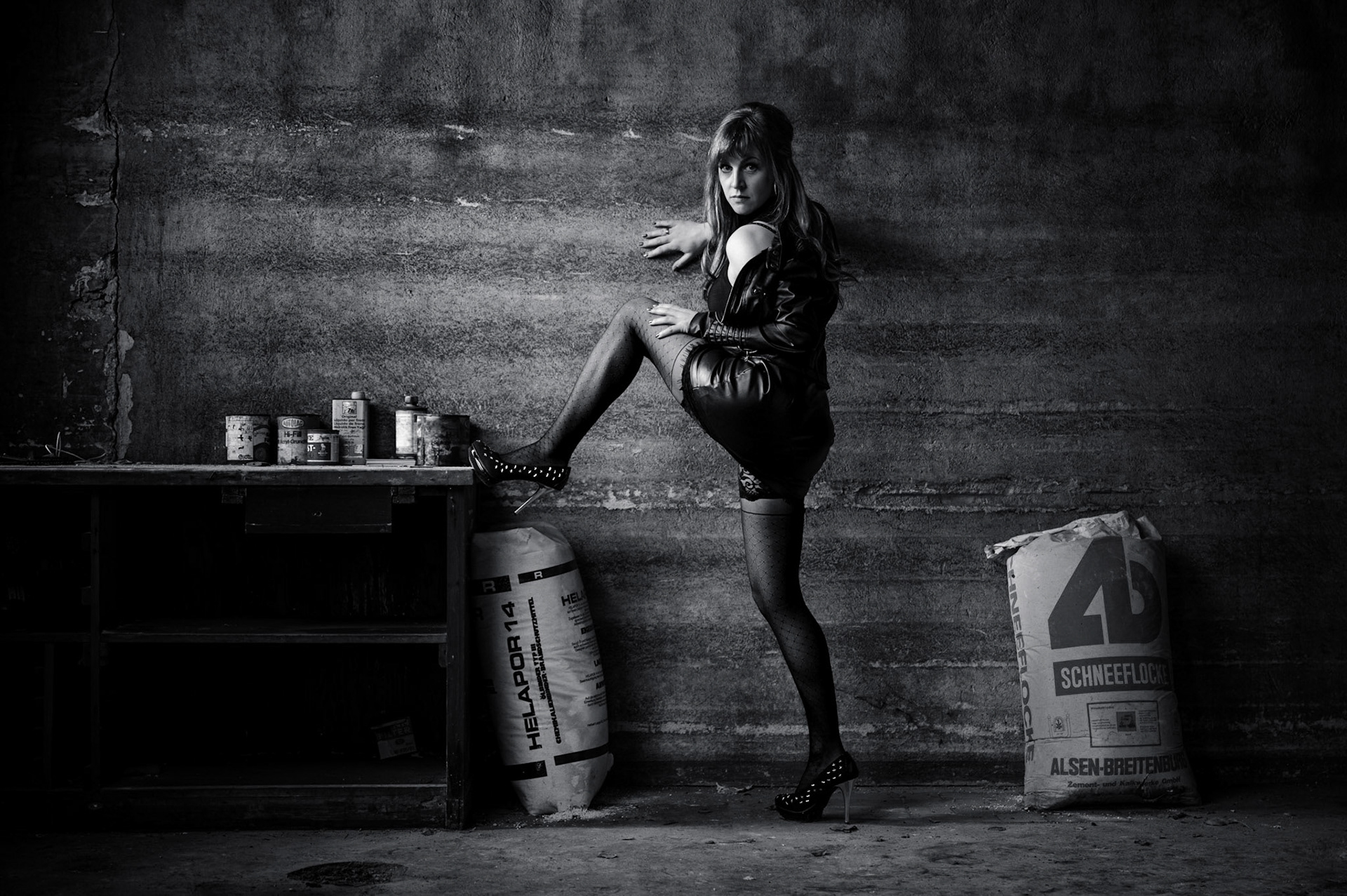 Lostplace-Shooting mit Nicole