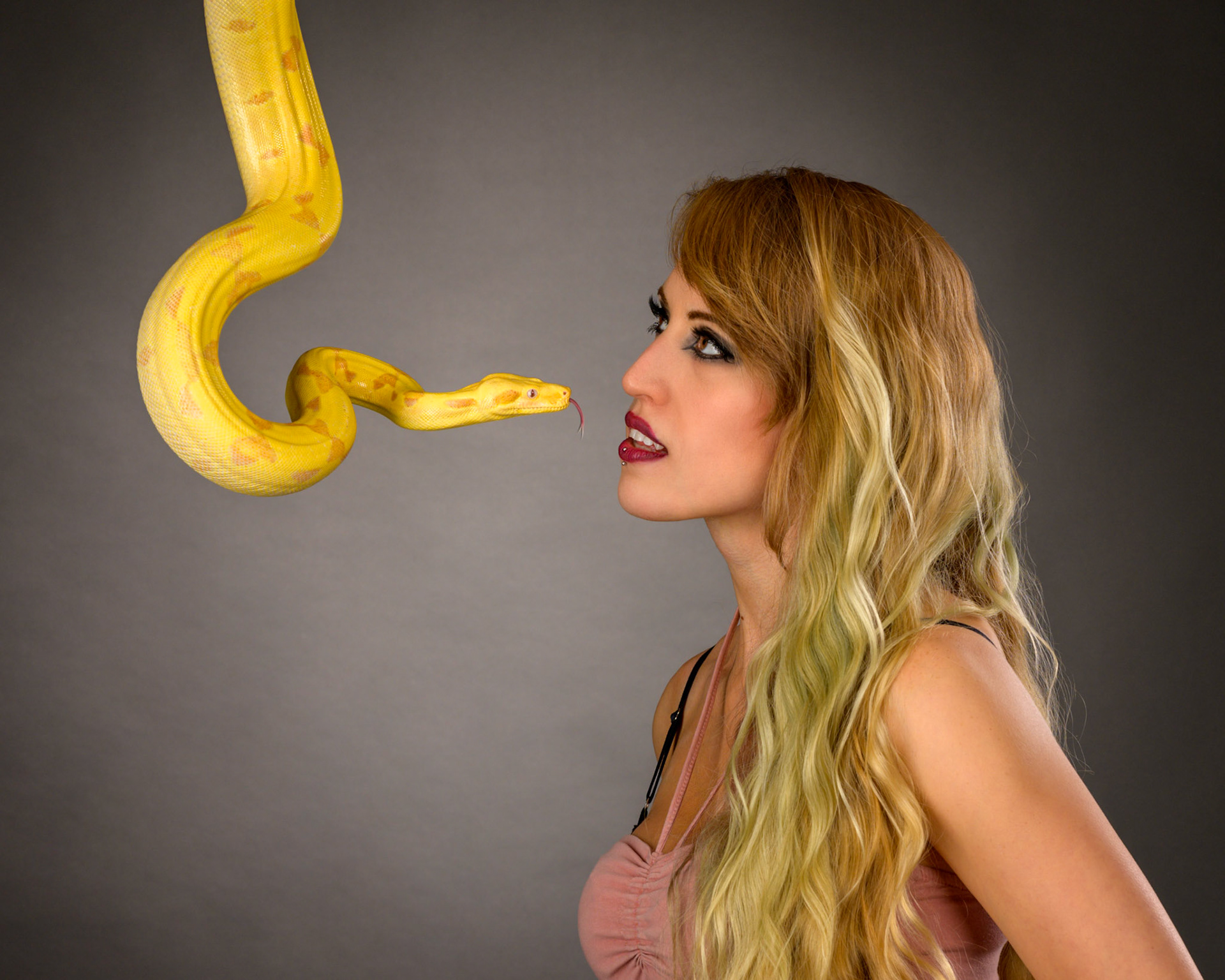 Schlangen-Shooting mit Anika