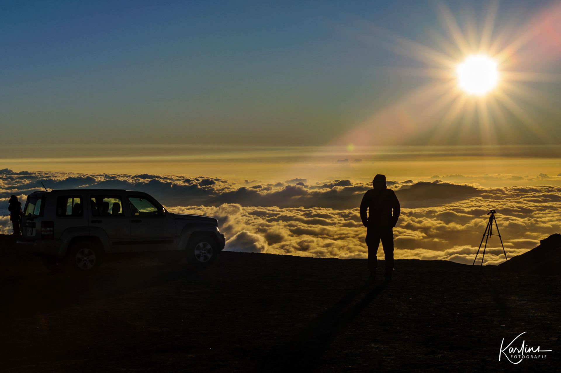 Hawaii - Big IslandMaunakea Observatorium (4.200m)