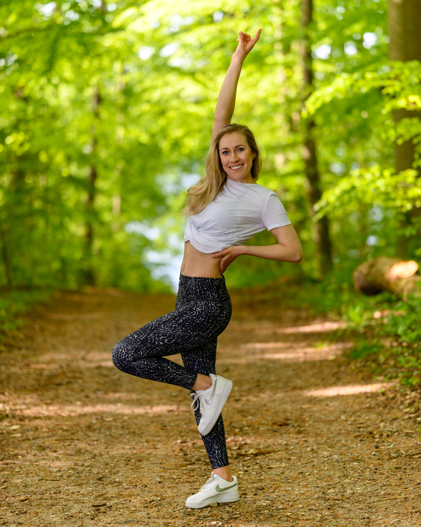 Outdoorshooting mit Cathy