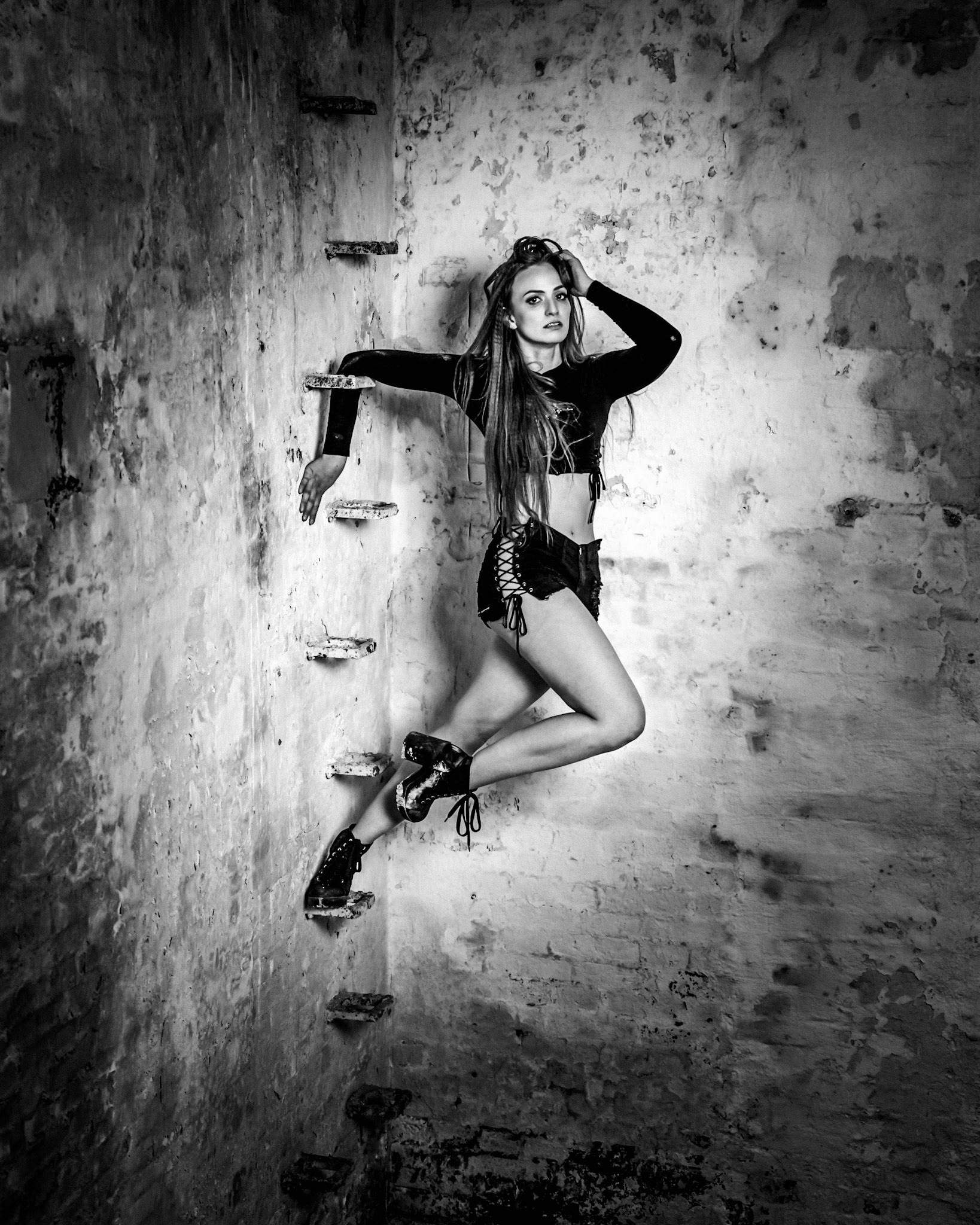 Lostplace-Shooting mit Inger