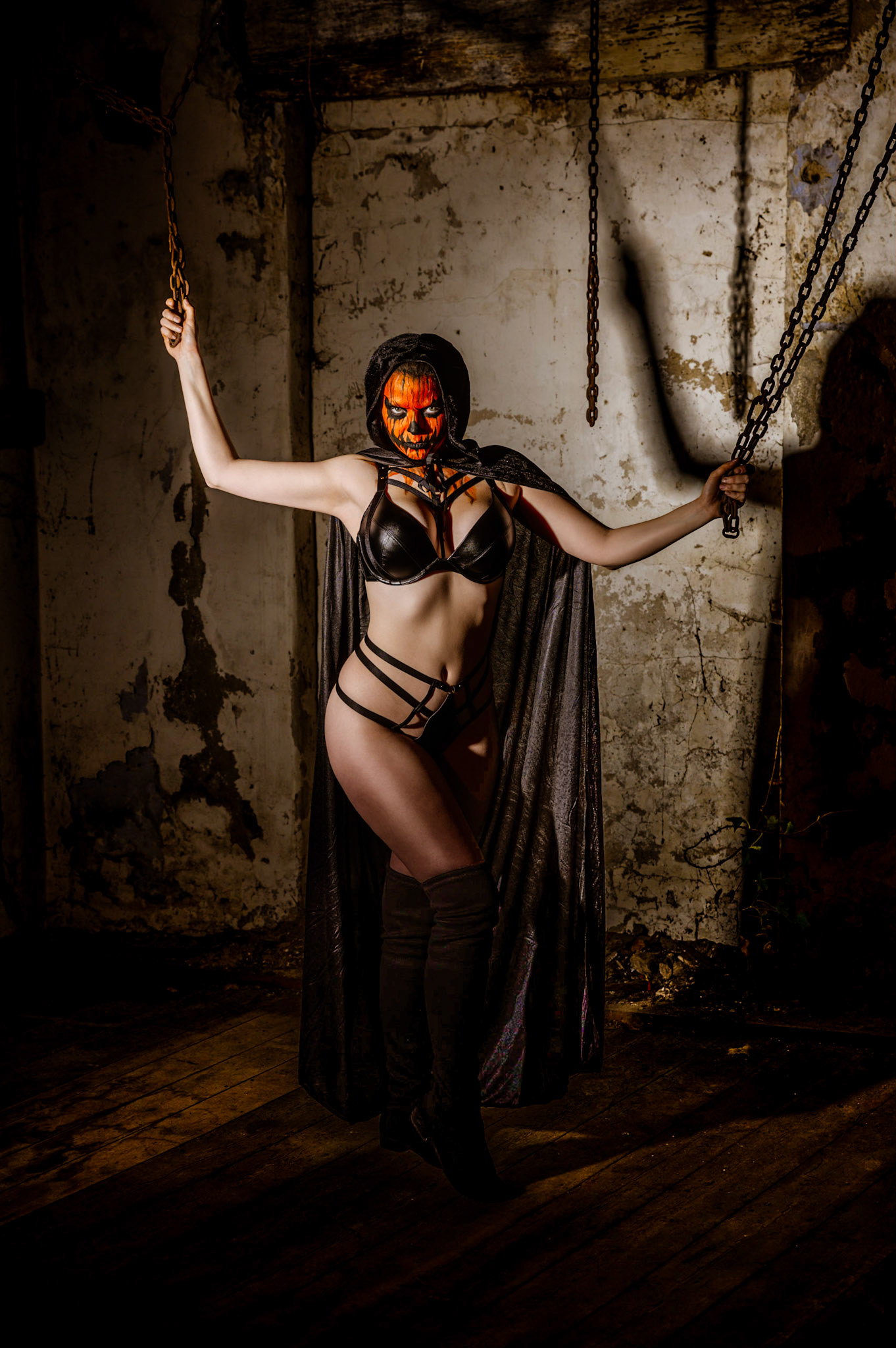 Lostplace-Shooting mit Pauline