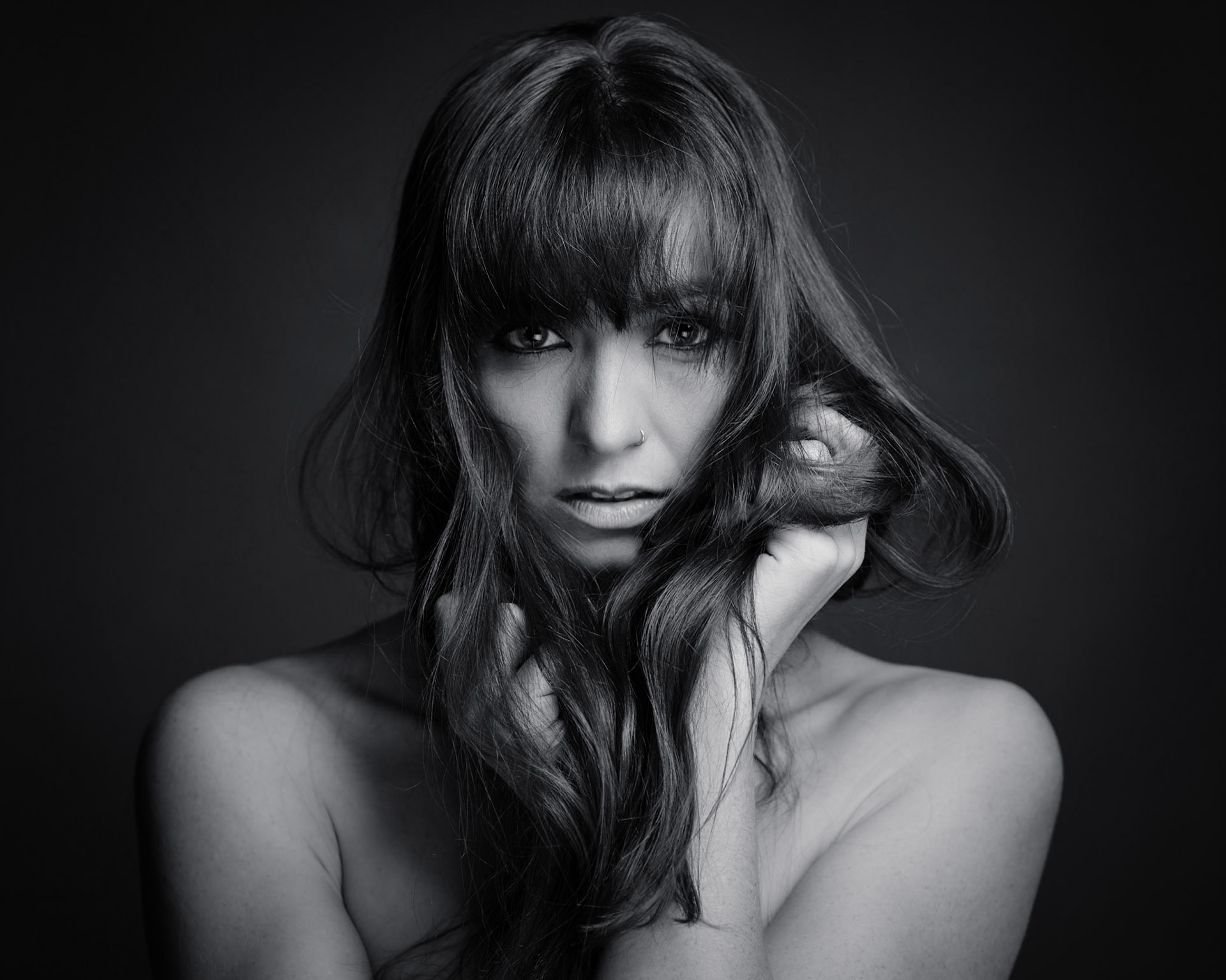 Studioshooting mit Inger