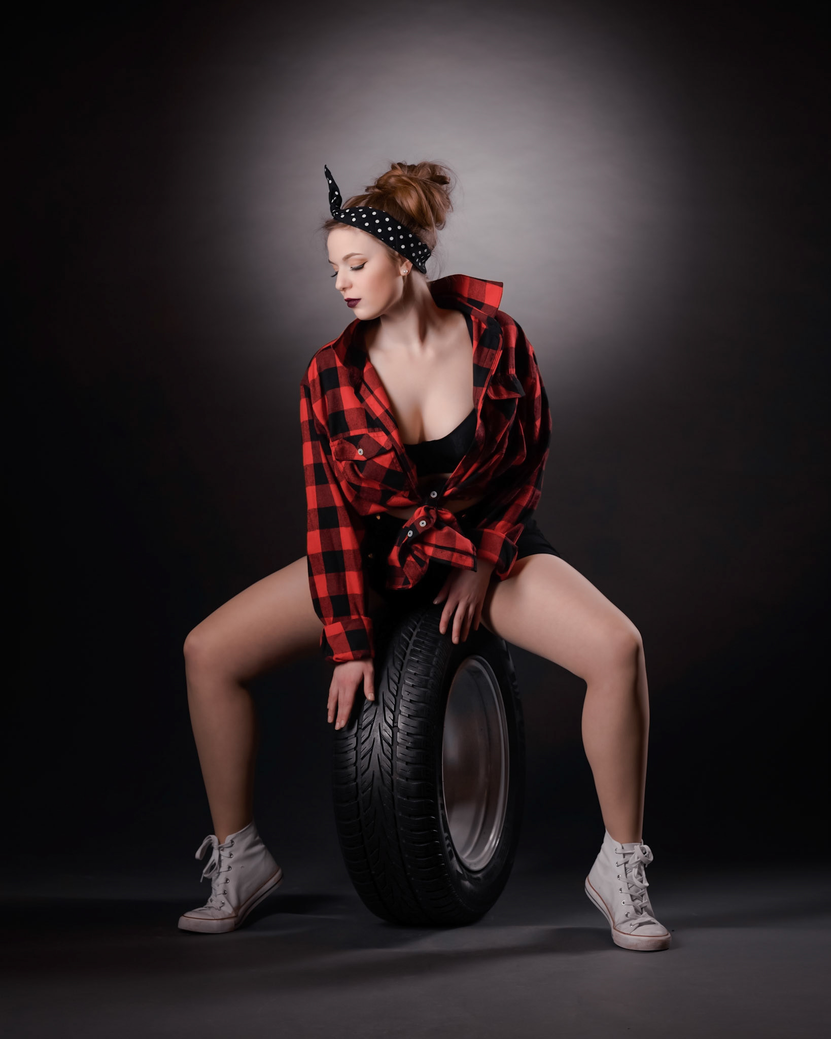 Studioshooting mit Pauline