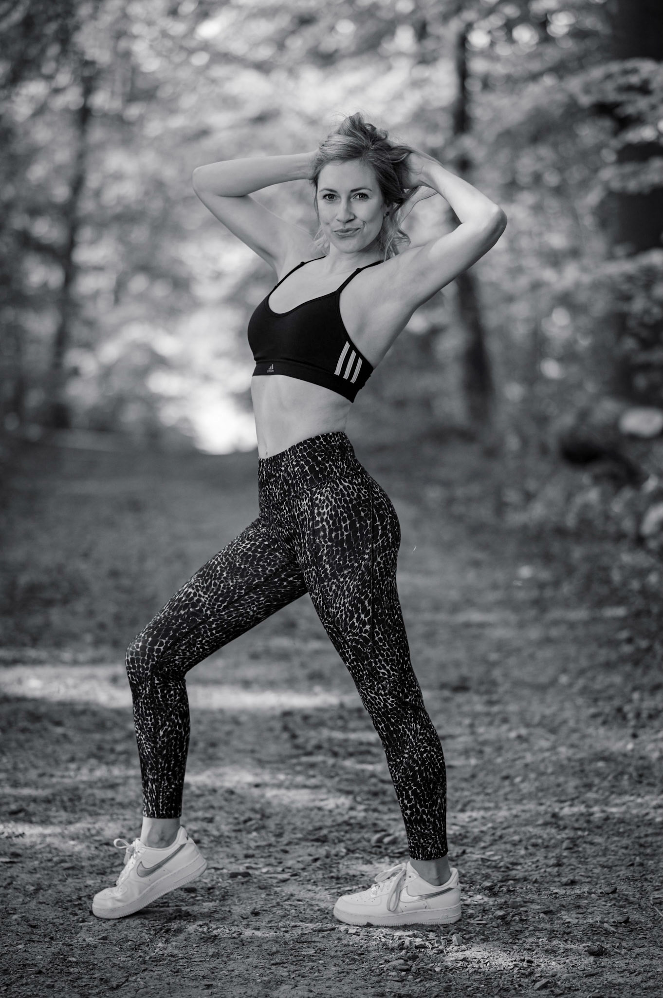 Outdoorshooting mit Cathy