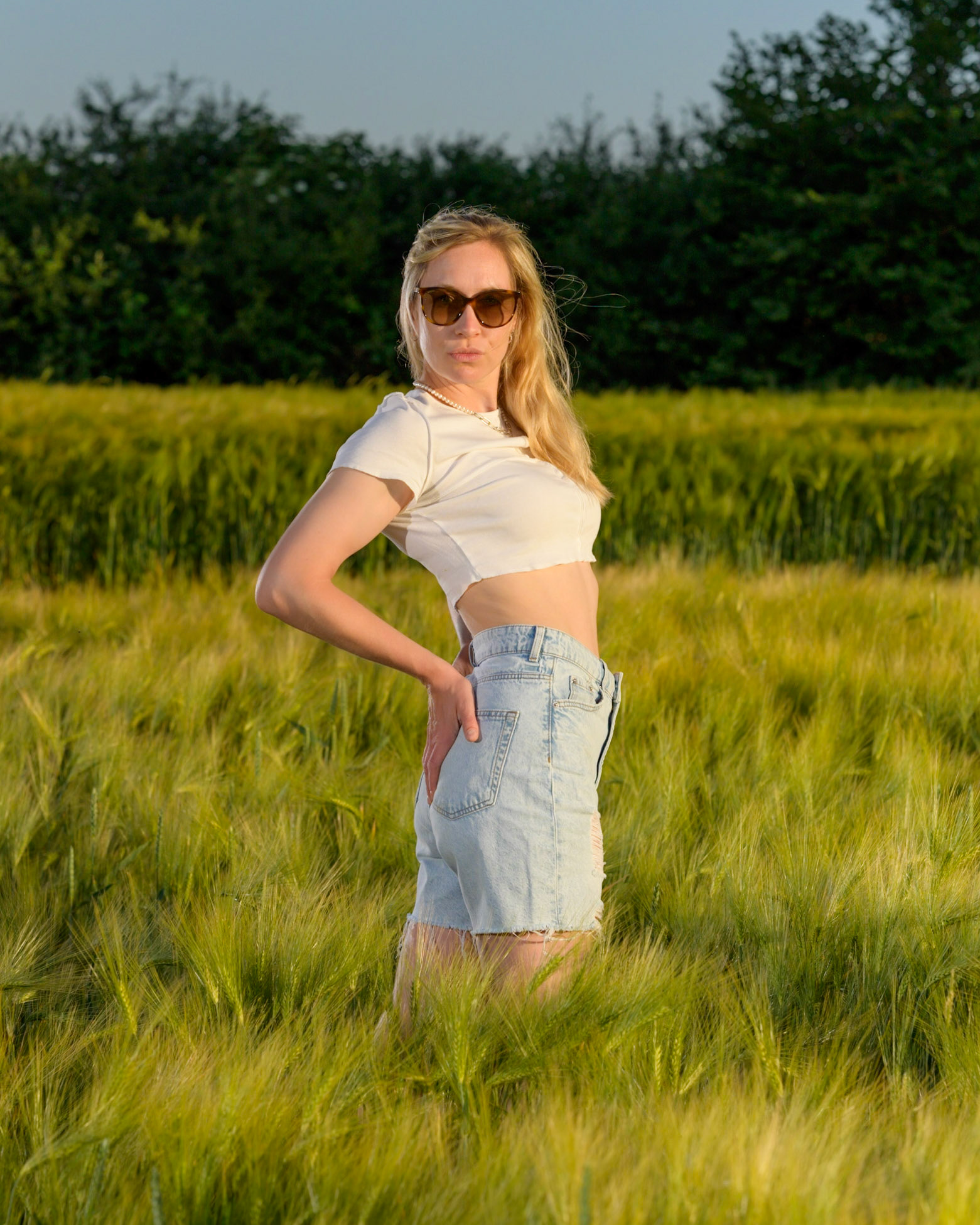 Sunsetshooting mit Cathy