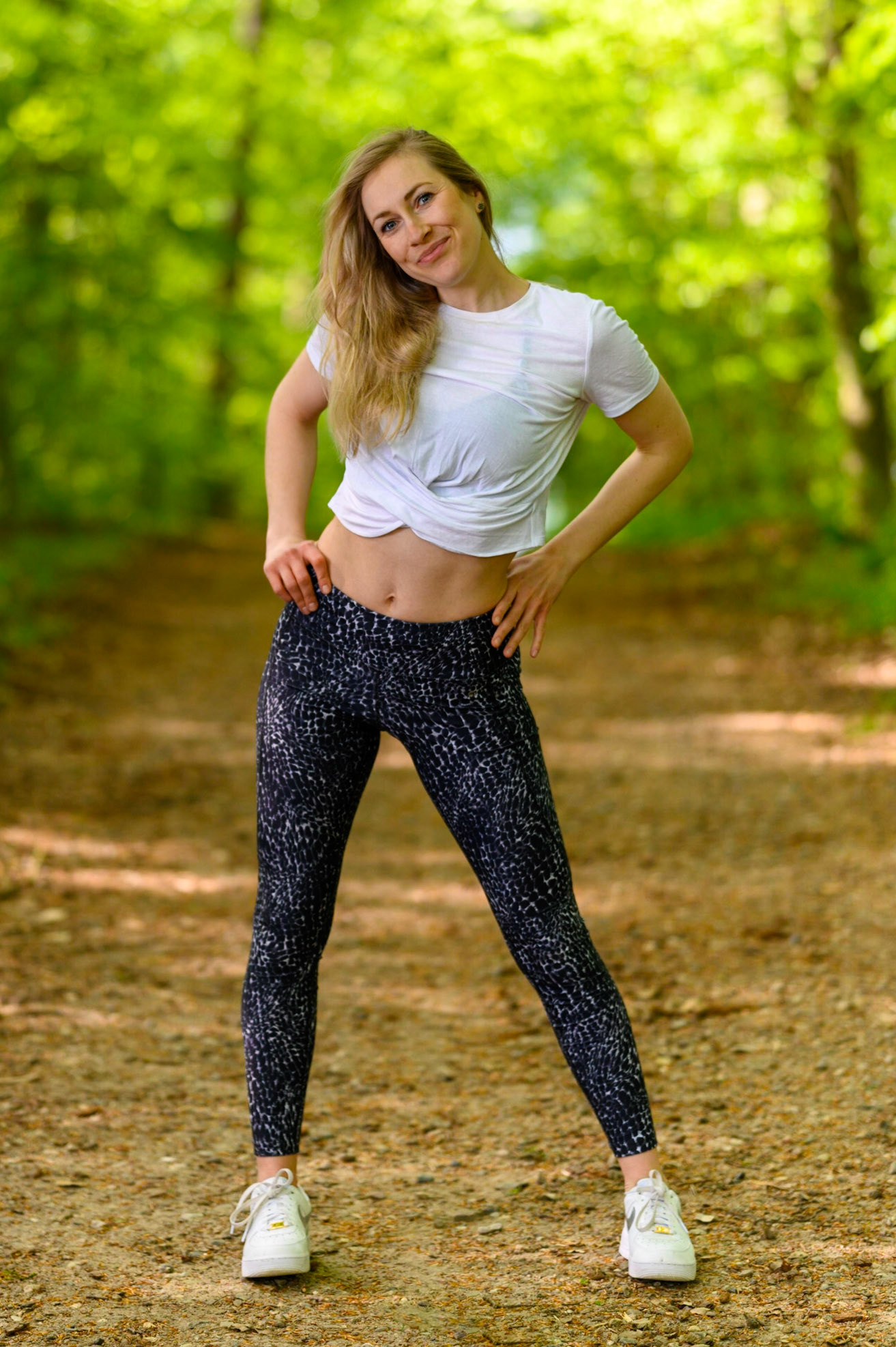 Outdoorshooting mit Cathy