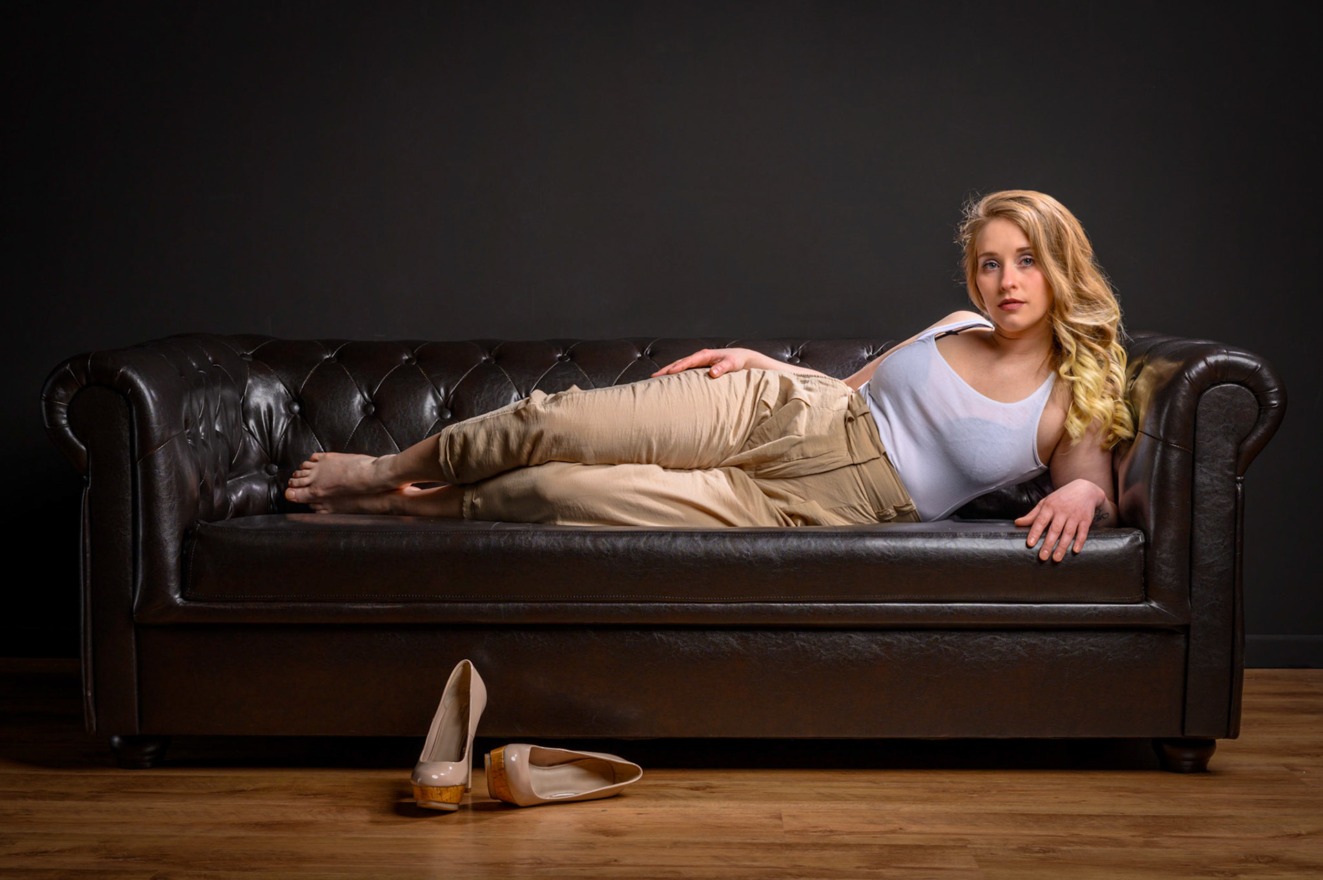 Studioshooting mit Carina