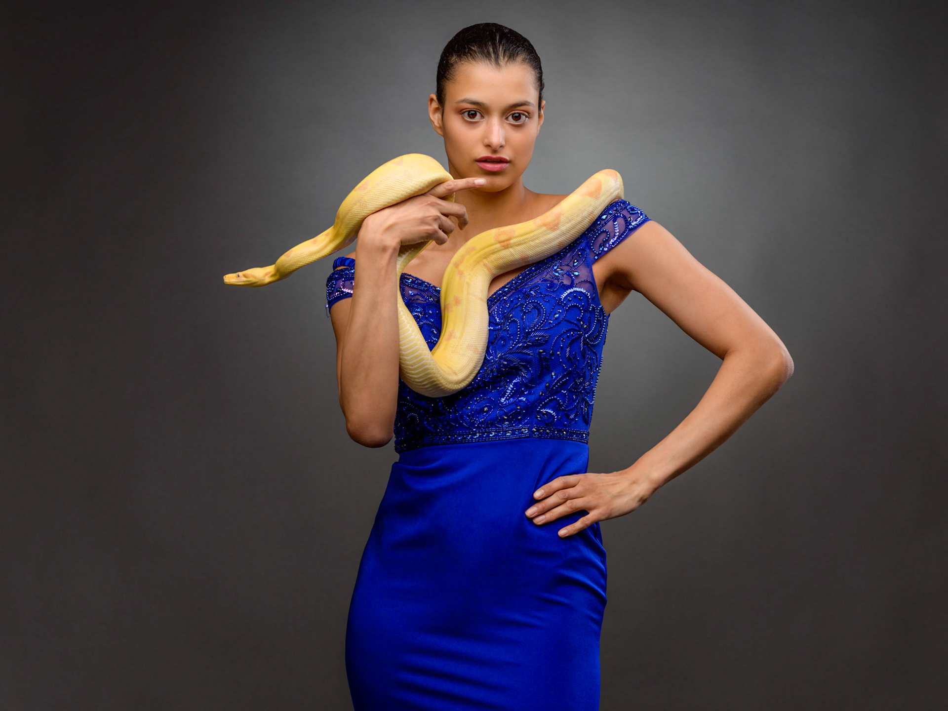 Studioshooting mit Juliana