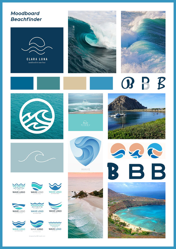 Moodboard Beachfinder