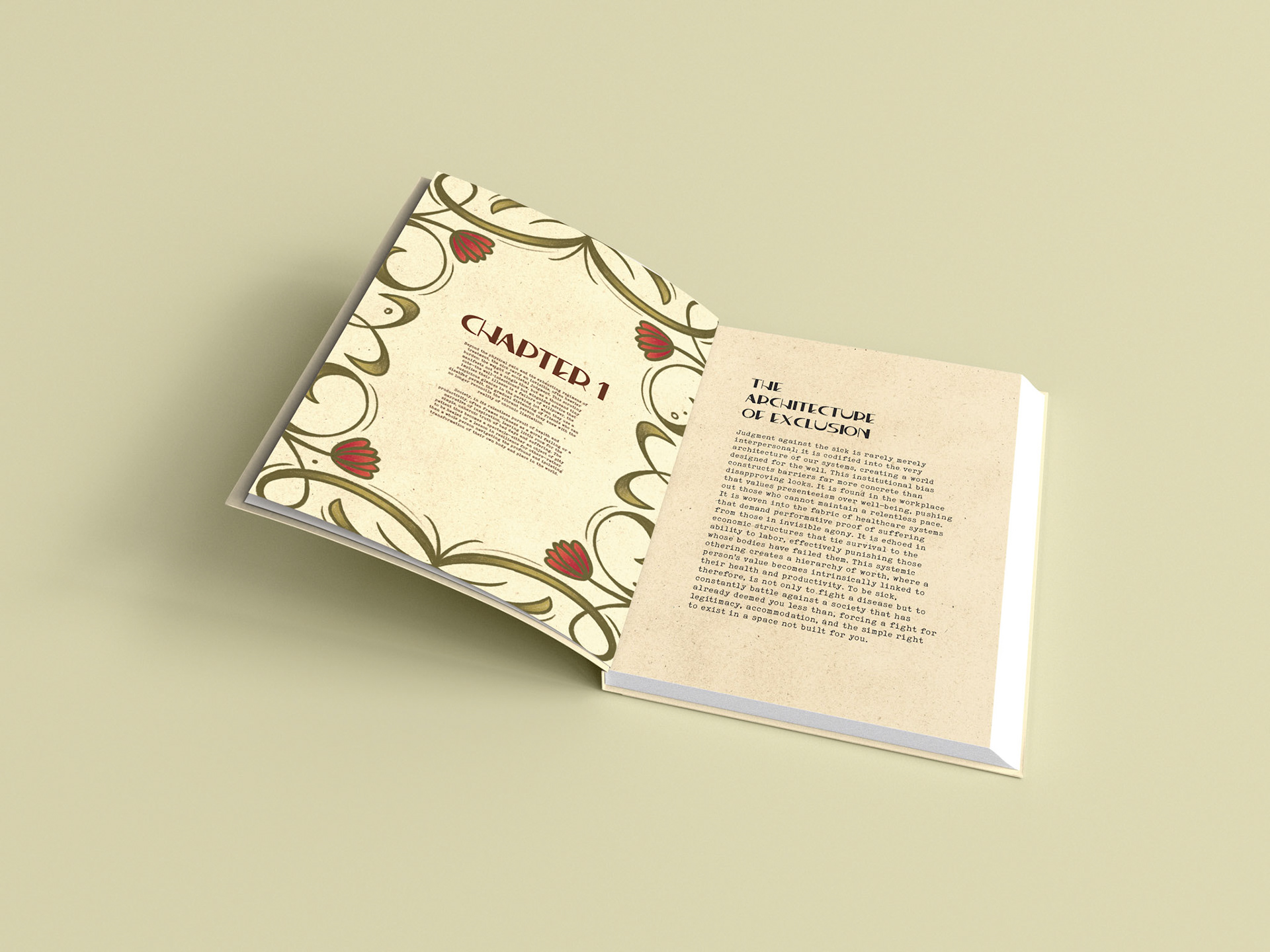 Visualización libro abierto