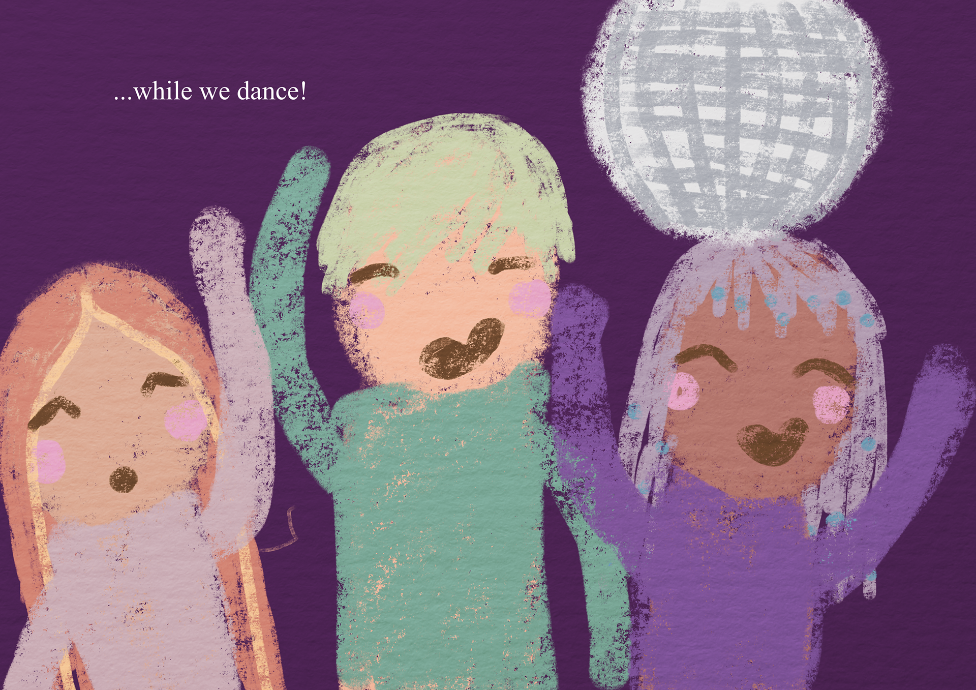 "The Storybook About Energy (6/6)", storybook, 2021; used Procreate & Photoshop