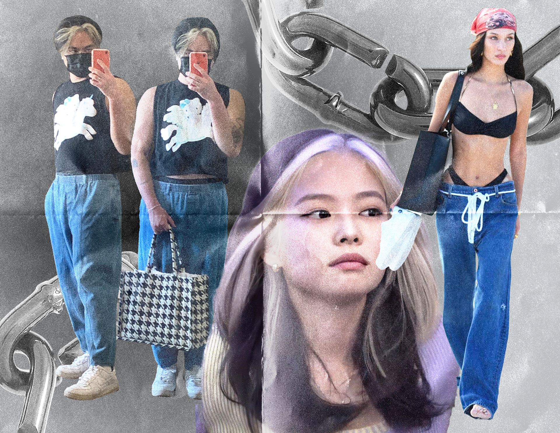 "FASHION STYLE DIARY", raster image, 2021 (FSH325), used Photoshop