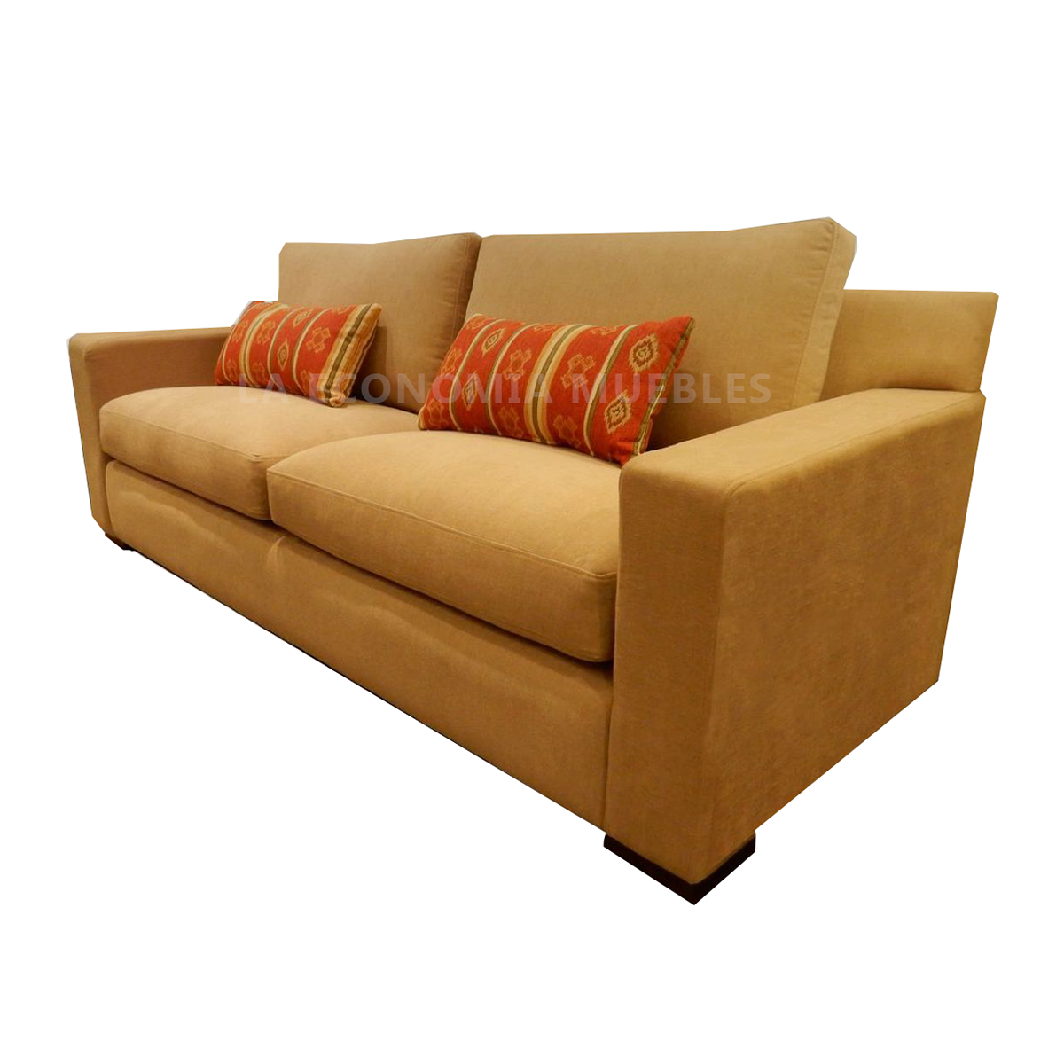 Sillon Esquinero Cama 2 Plazas Sofa 3 Cuerpos Chenille Soft