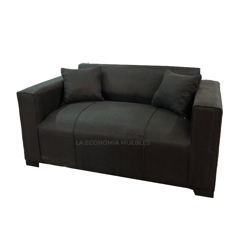 Sillon de 2 cuerpos. Modelo Silvio, Incluye los 2 almohadones de respaldo. Línea exclusiva.