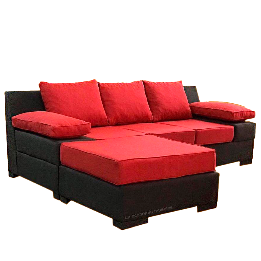 Sillón Esquinero de 3 cuerpos, modelo Luisa, tapizado en chenille colores a elección.