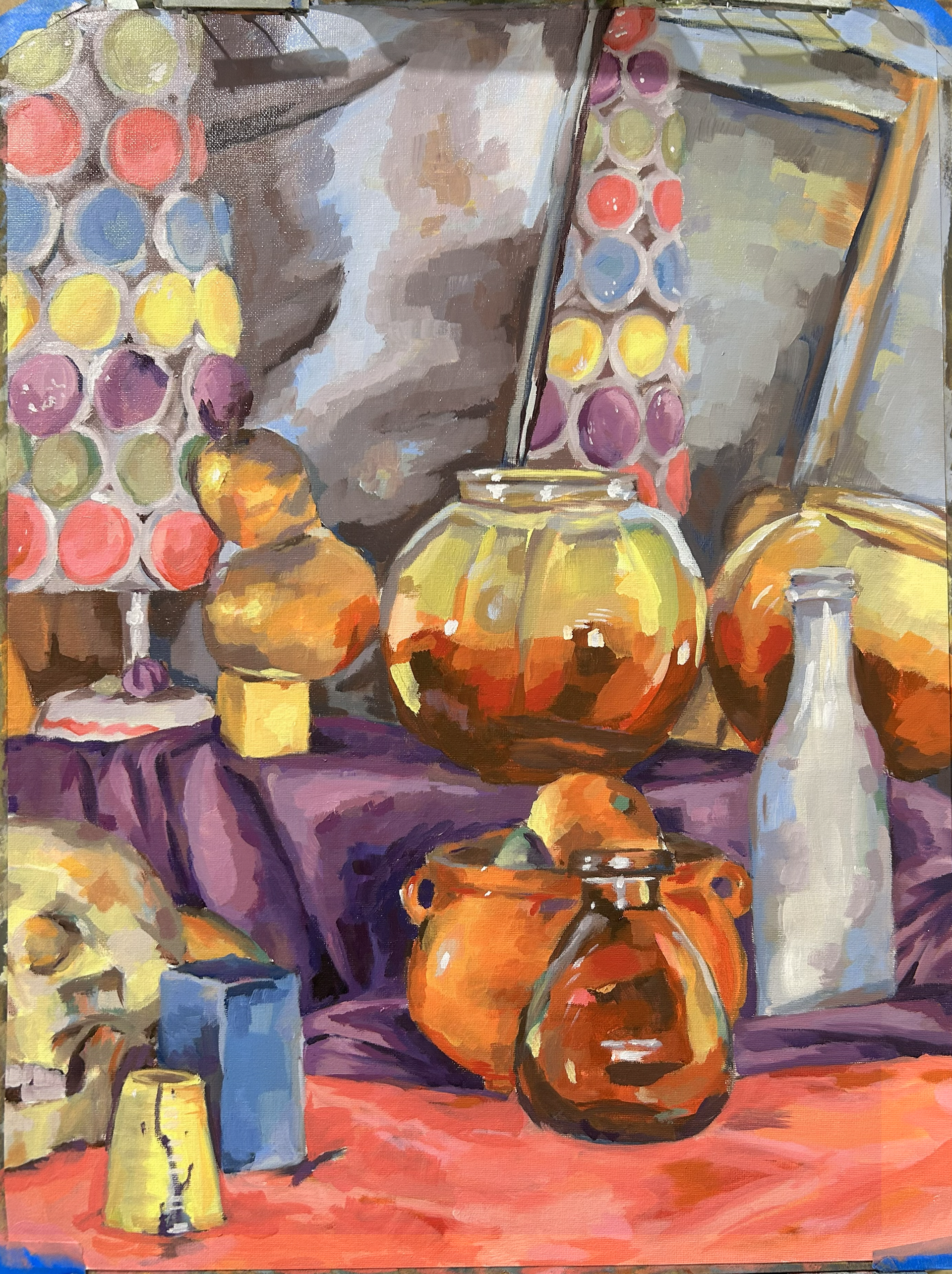 colorful still life [ Oil ]