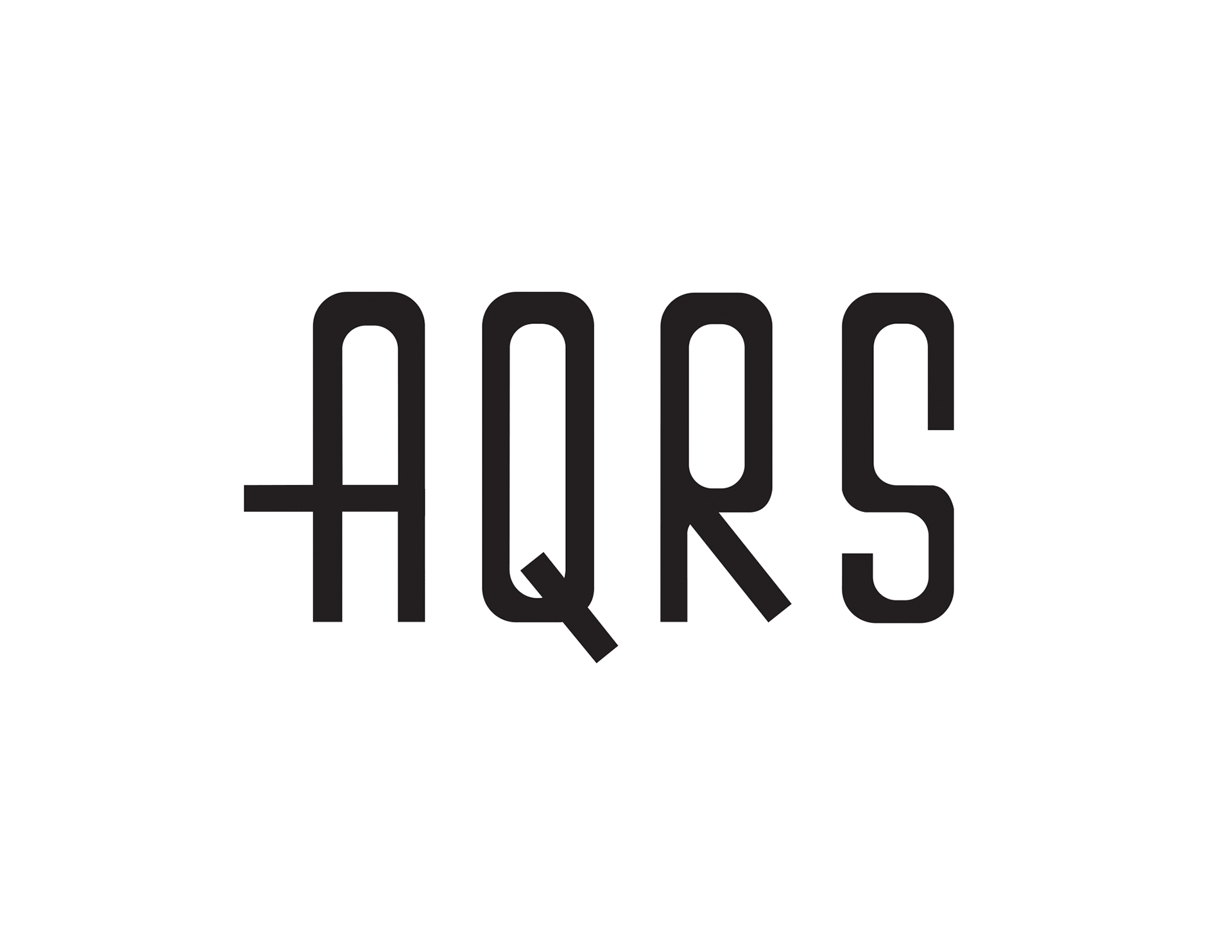 AQRS - Font Design Sample