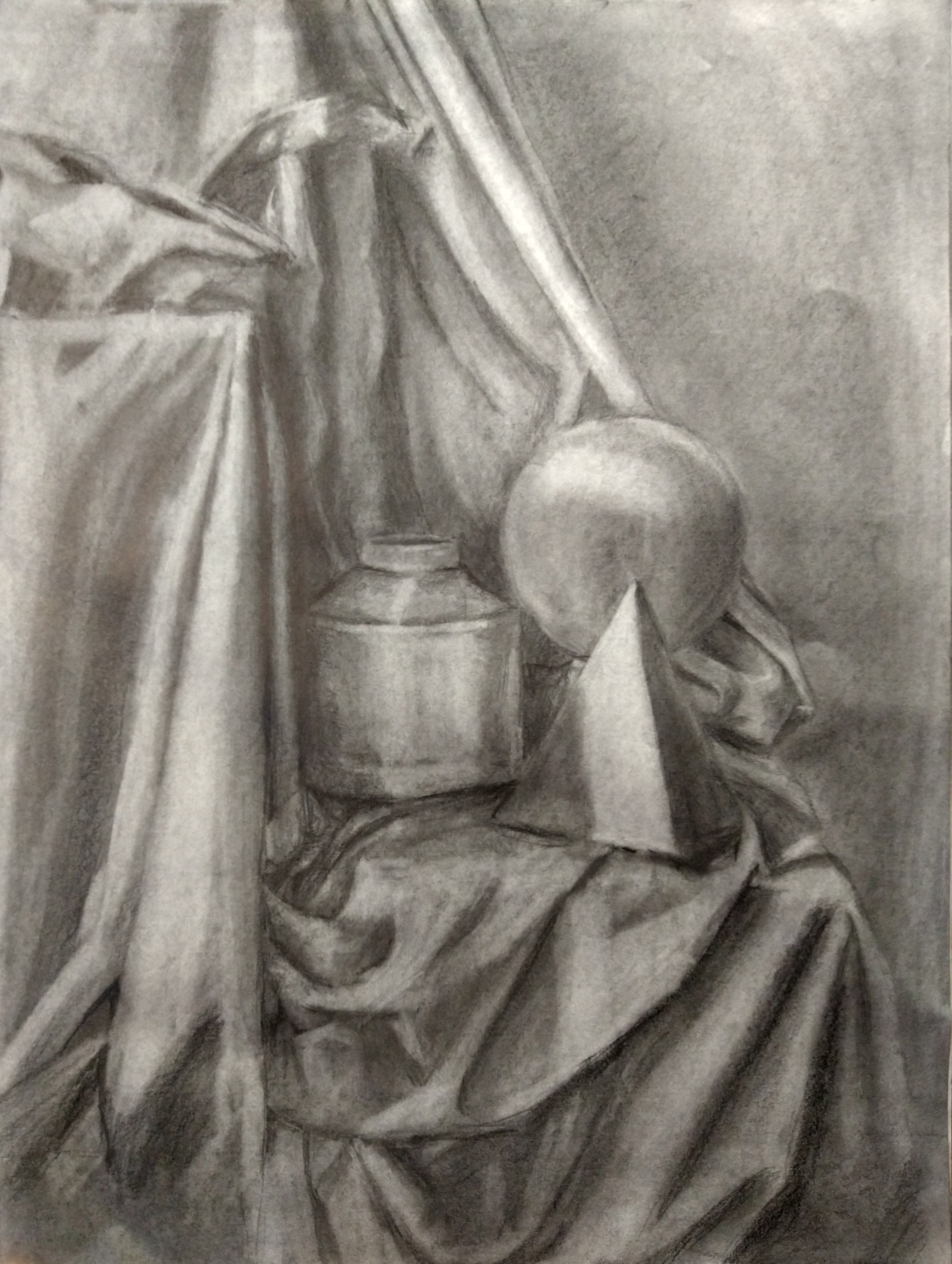 still life - in graphite