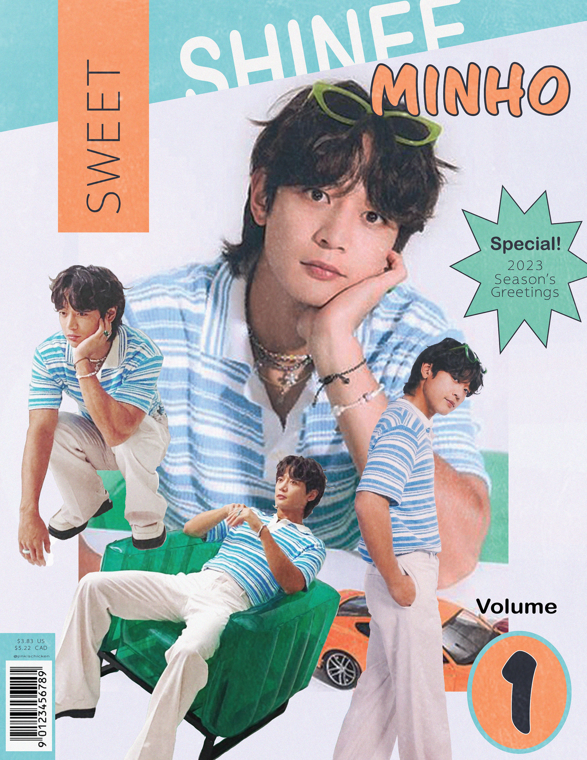 sweet shinee - magazine cover