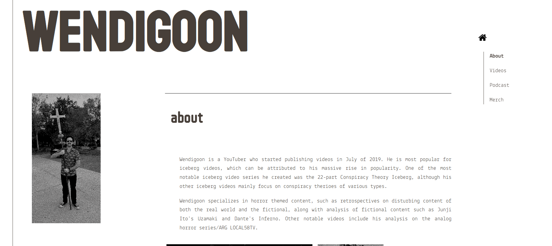 about page layout