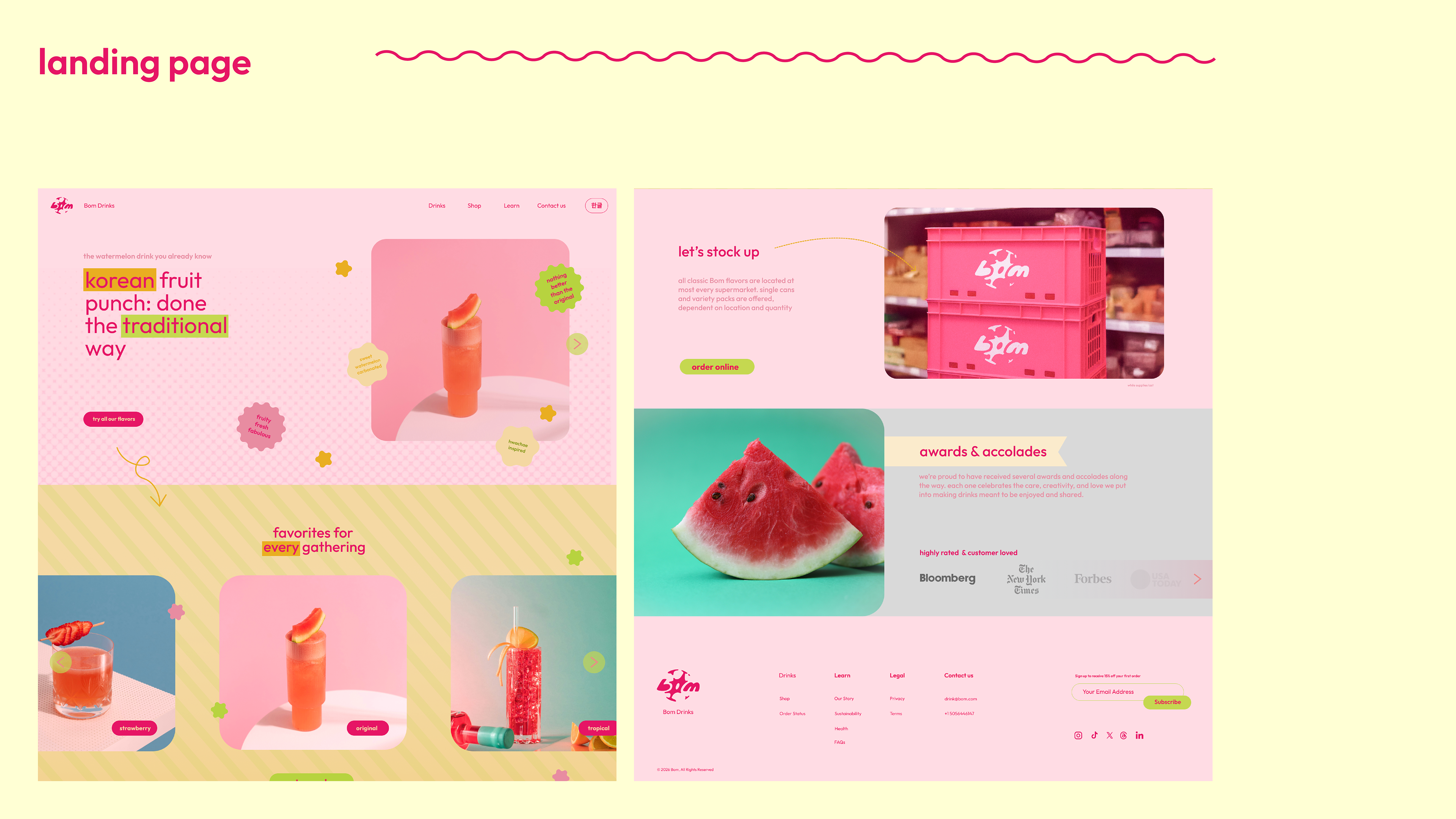 Deck - Landing Page