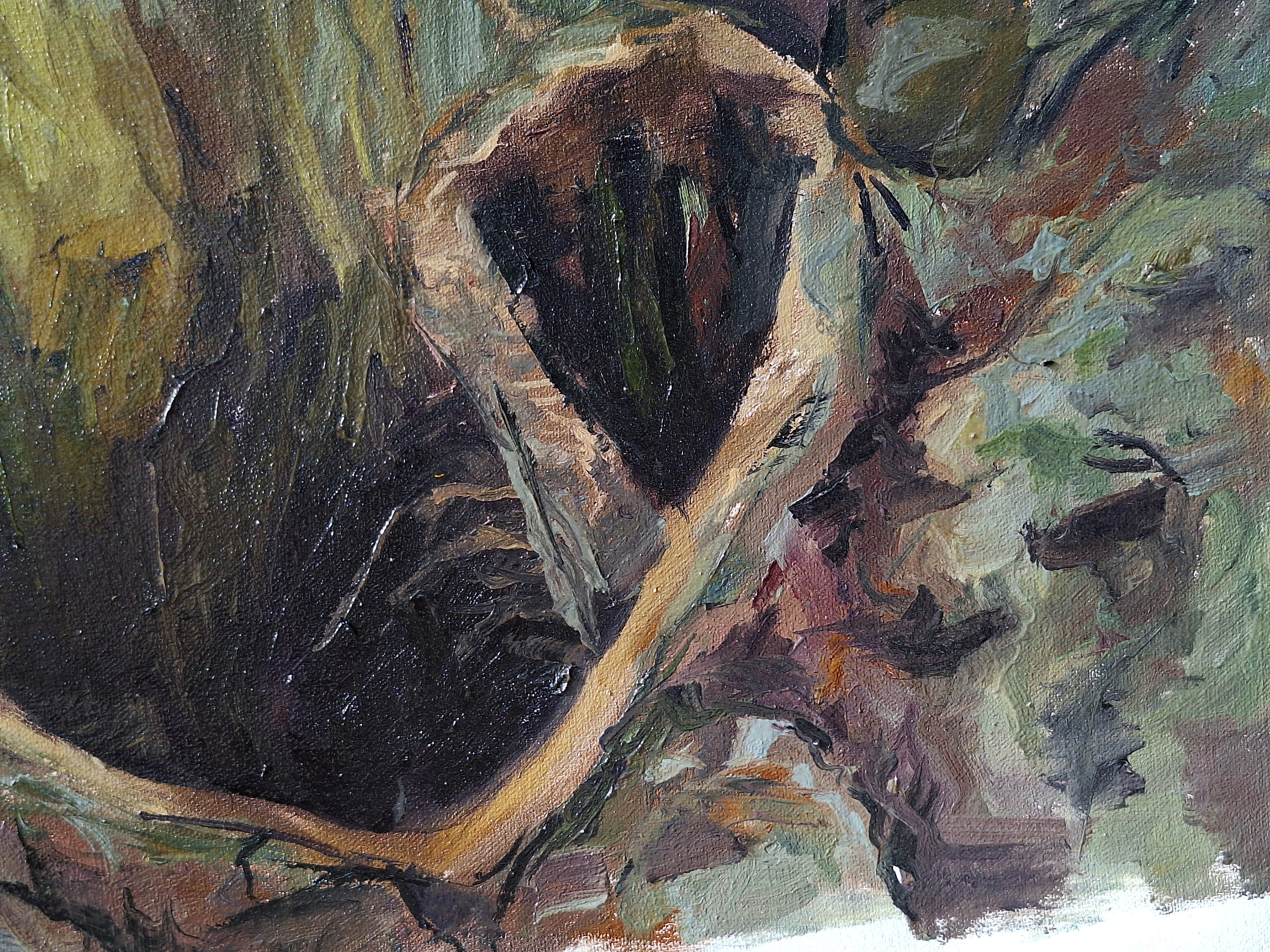 Day 9 - Afternoon Painting detail