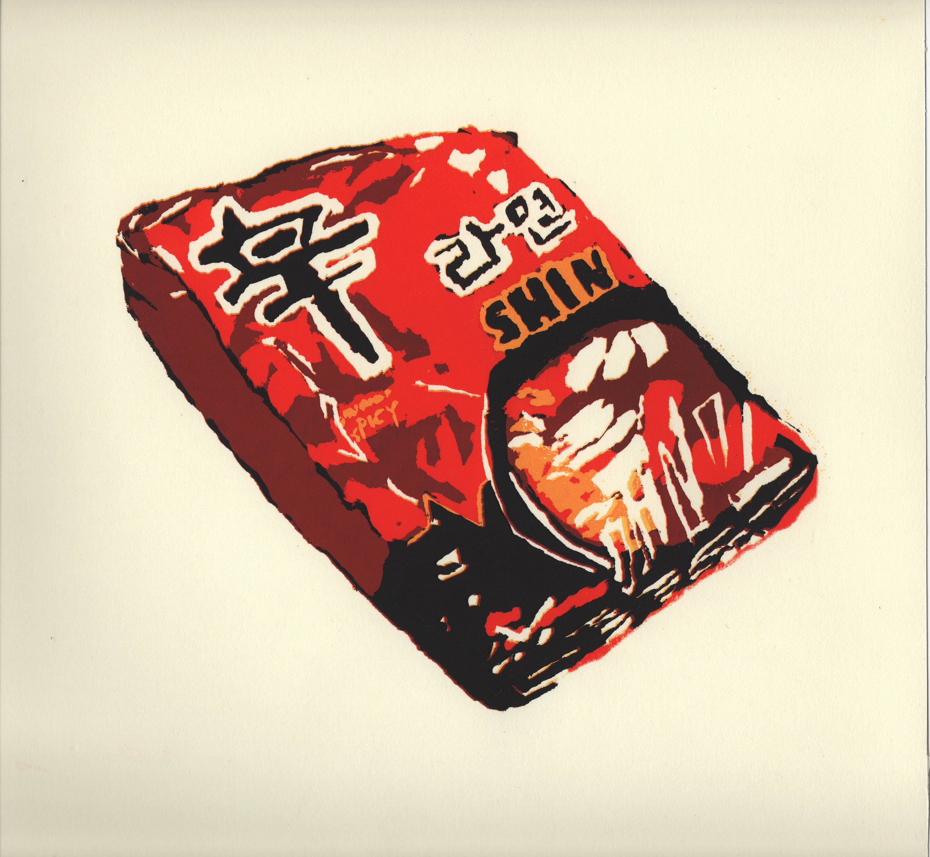 Shin Ramen Screen Print (2025)