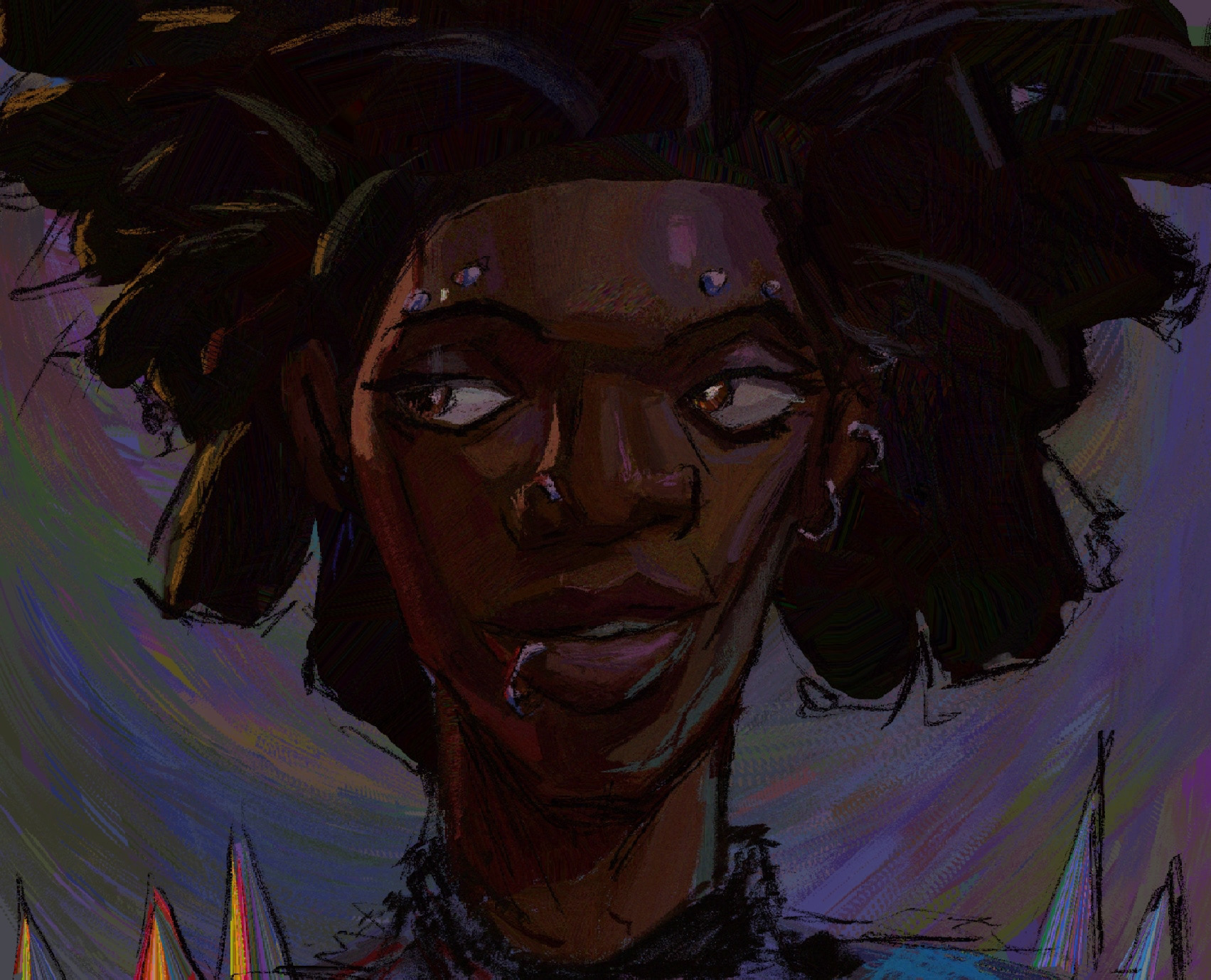 Spiderman Across The Spiderverse Hobie Brown Fanart (2023)