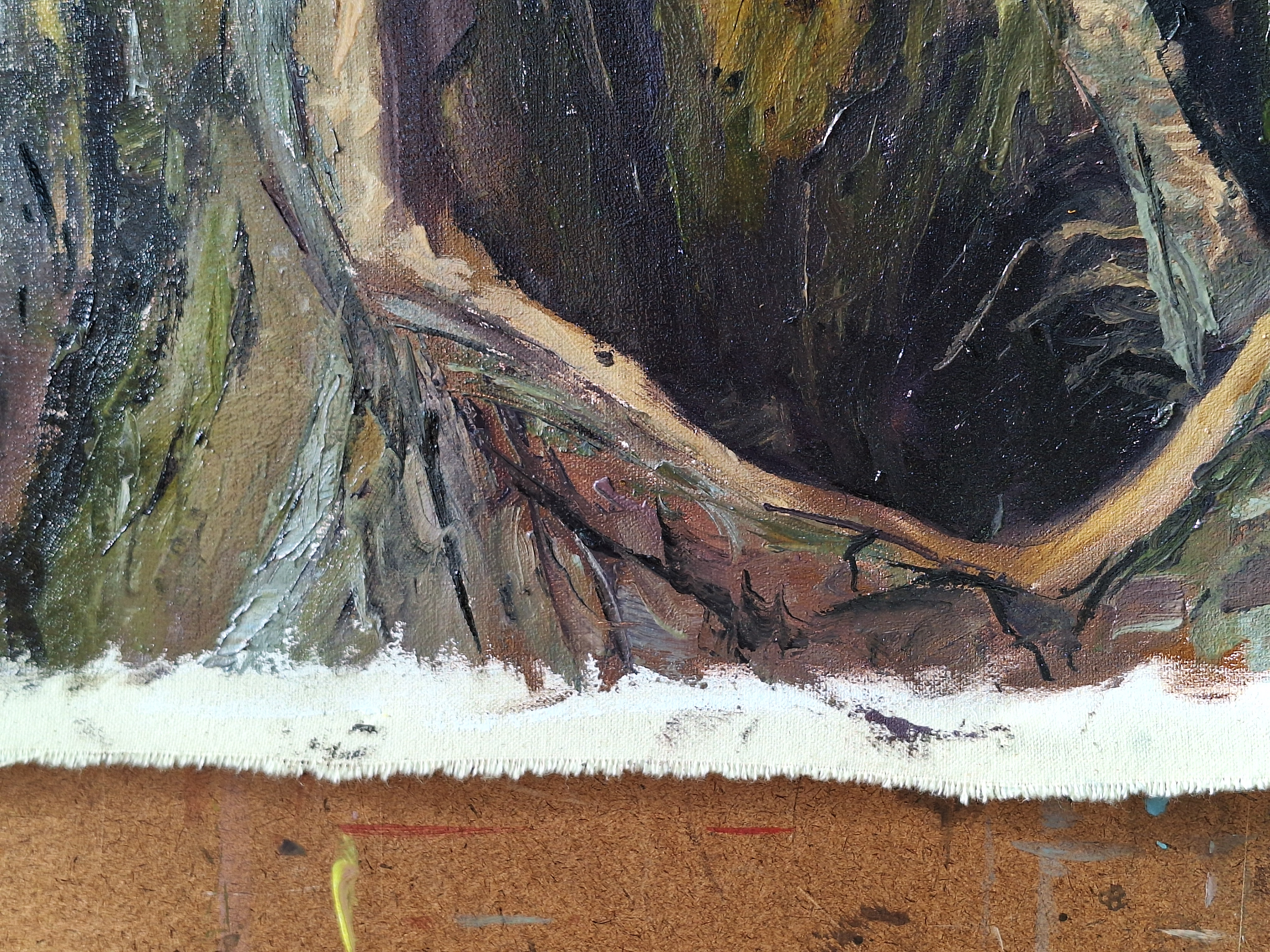 Day 9 - Afternoon Painting detail