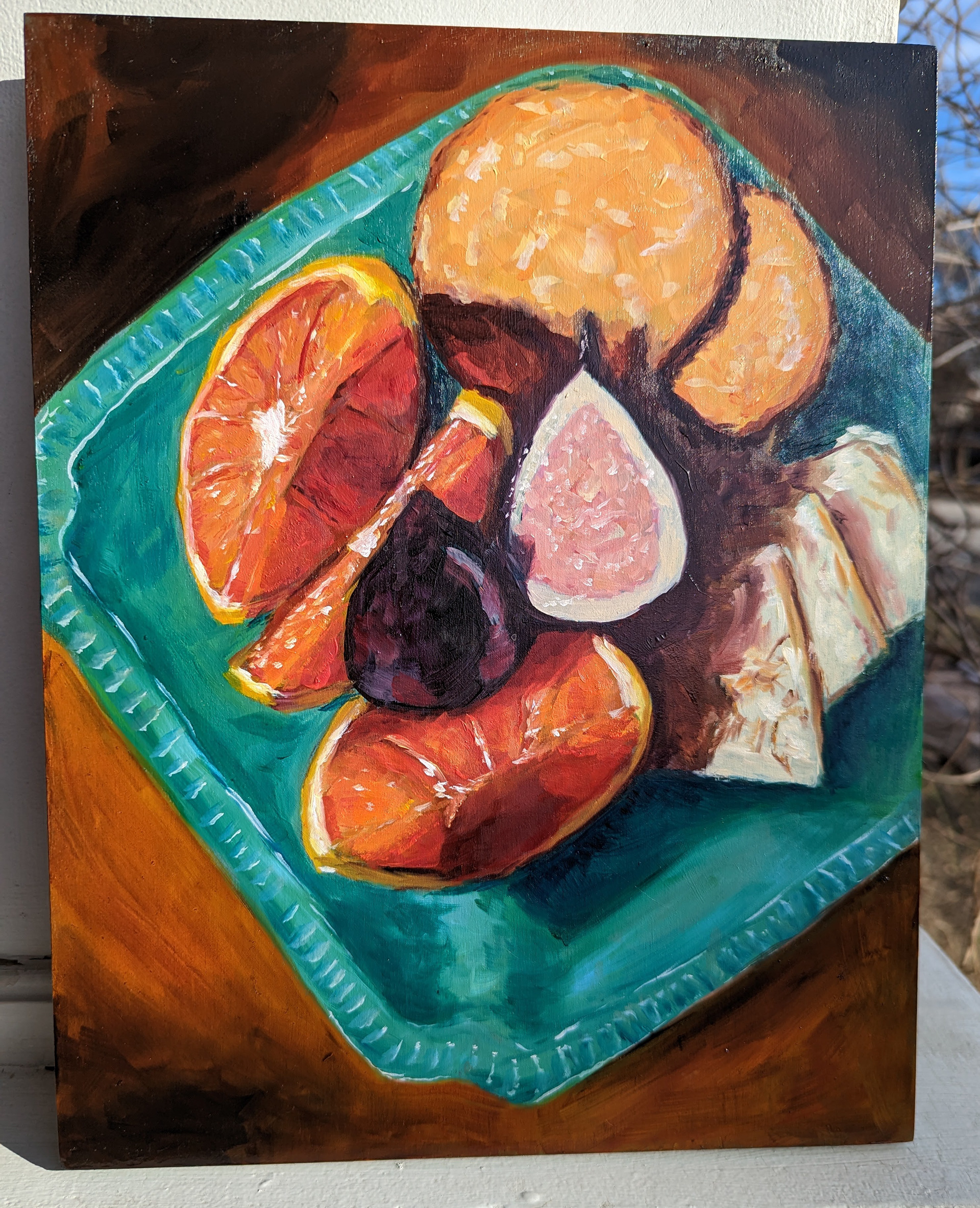 Cheese Plate (Oil 2022)
