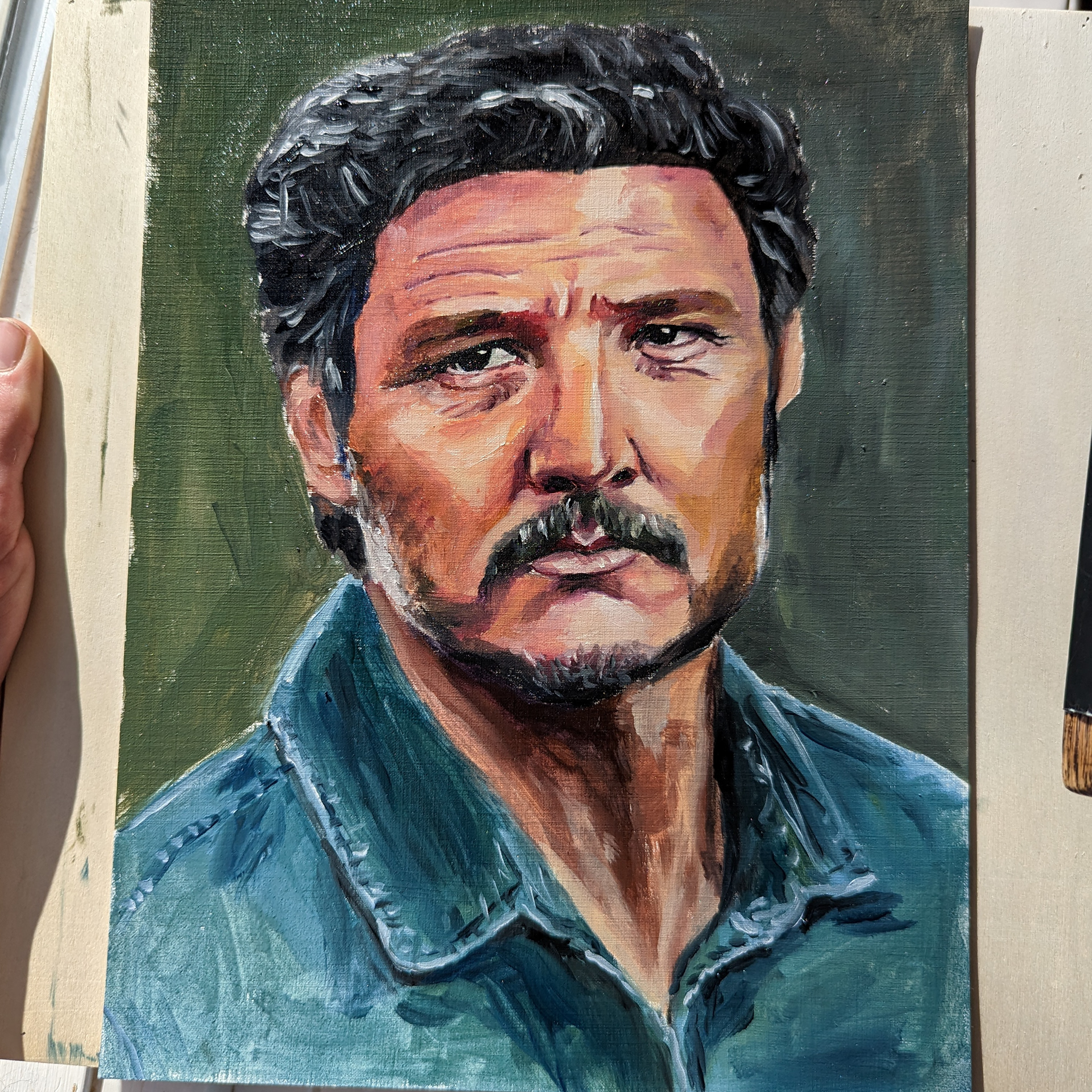 Pedro Pascal (Oil 2023)