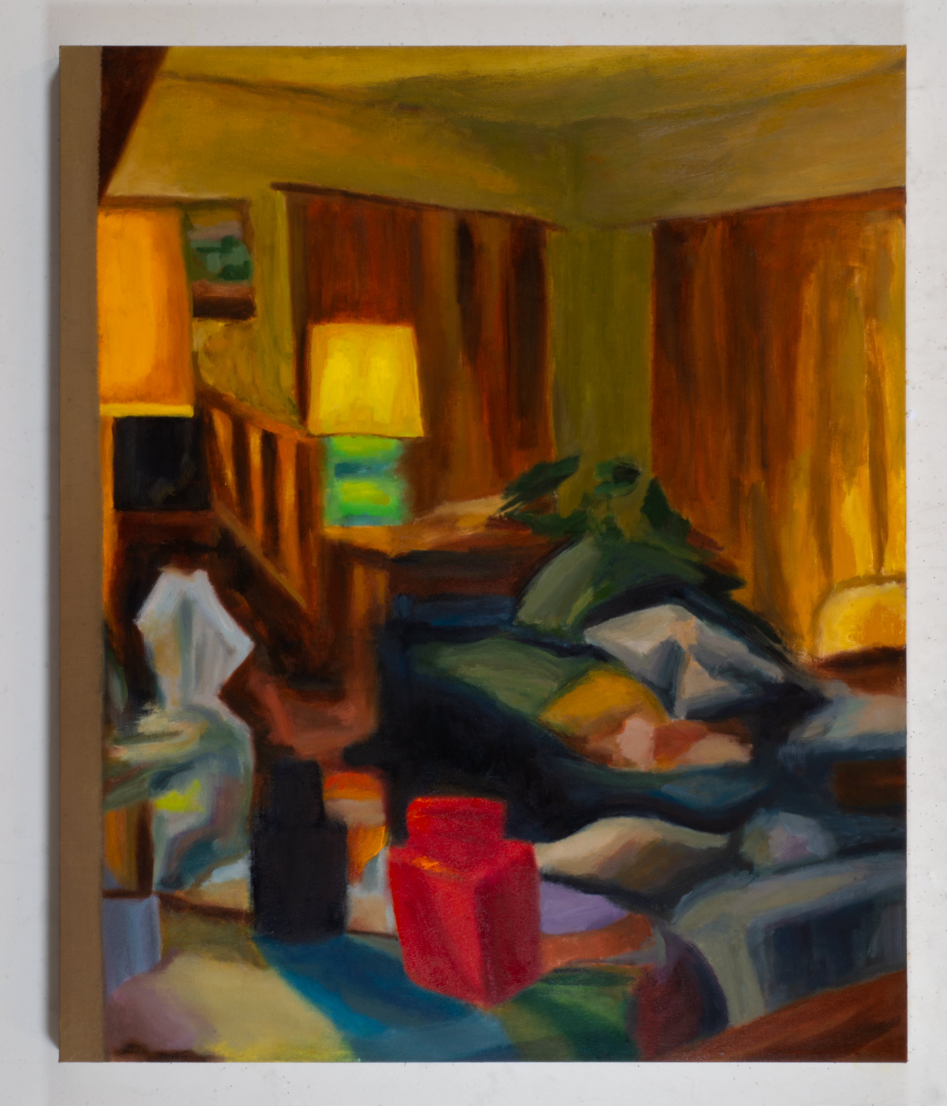 Where Are My Glasses? - oil - 32x38.5 in (2025)