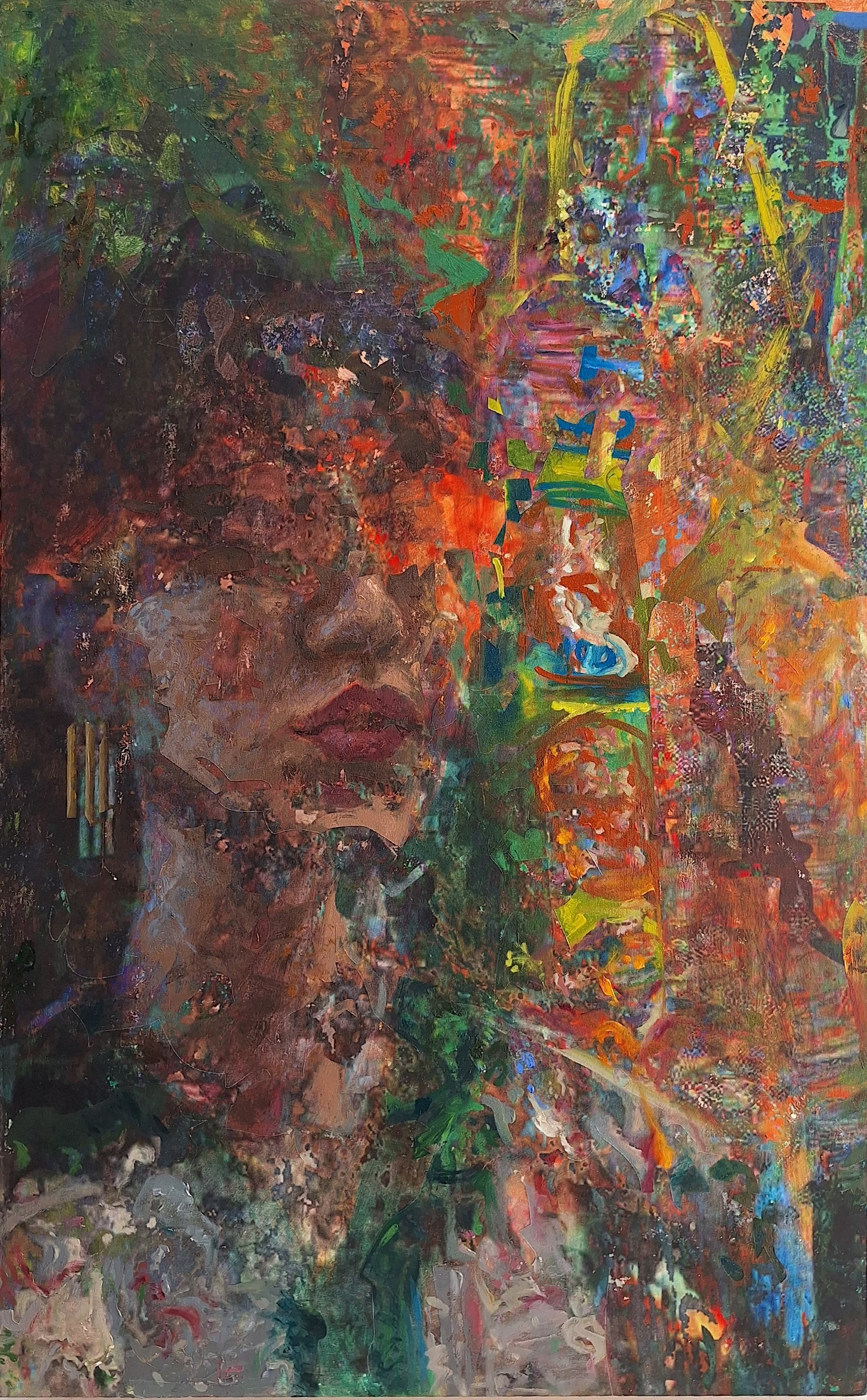 Self Portrait (Mixed Media 2025)