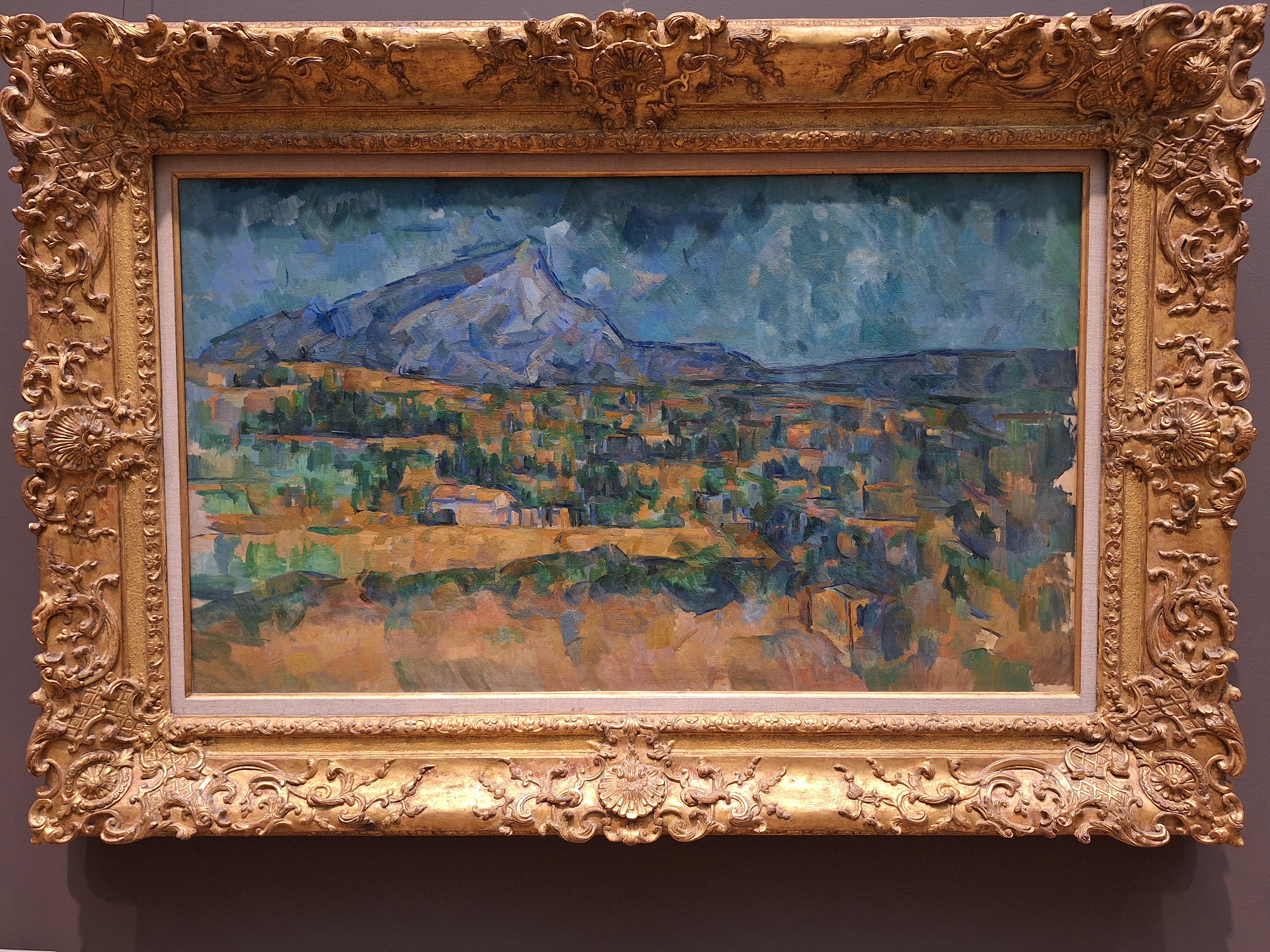 "Mont Sainte-Victoire" by Paul Cézanne