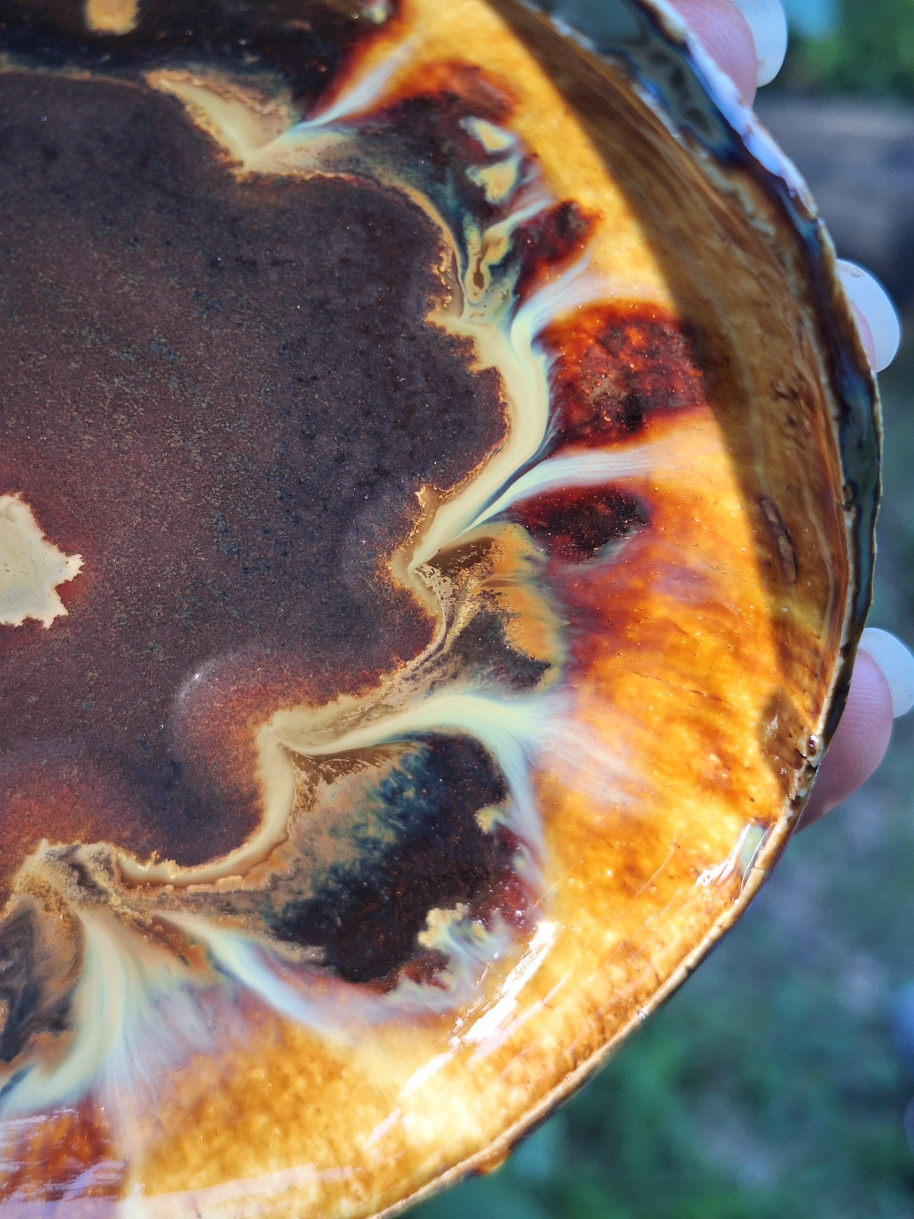 bowl by my mom; Rikki Skopp, glaze by me