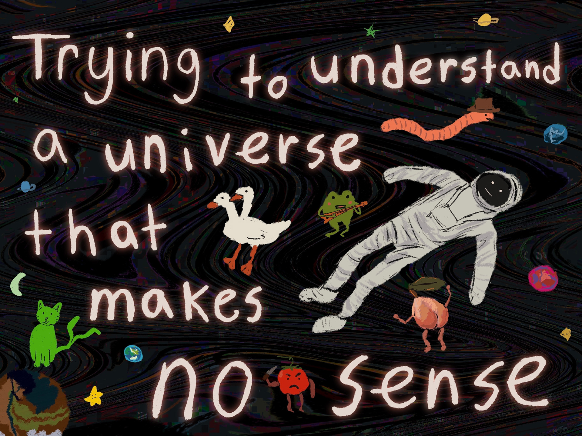 Trying to understand a universe that makes no sense (2024)