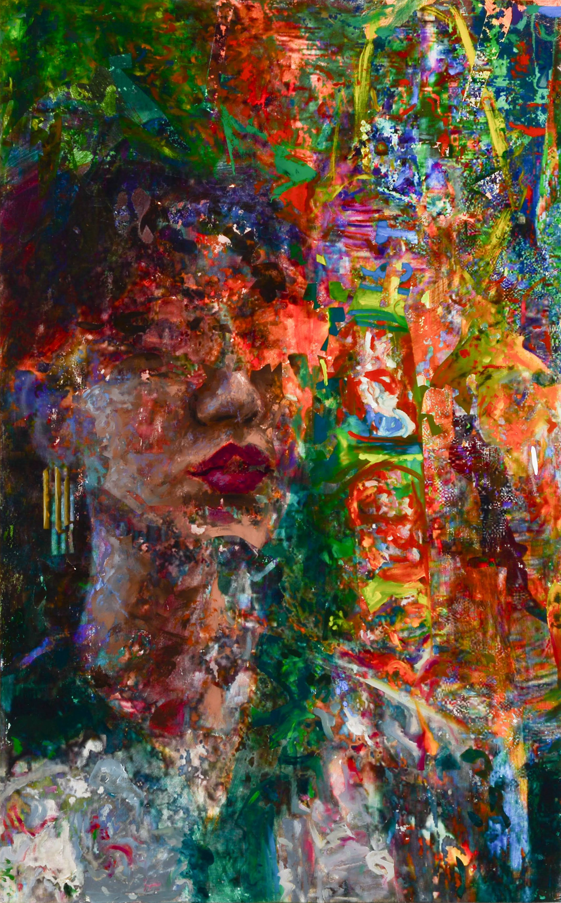 Self Portrait (Mixed Media 2025)