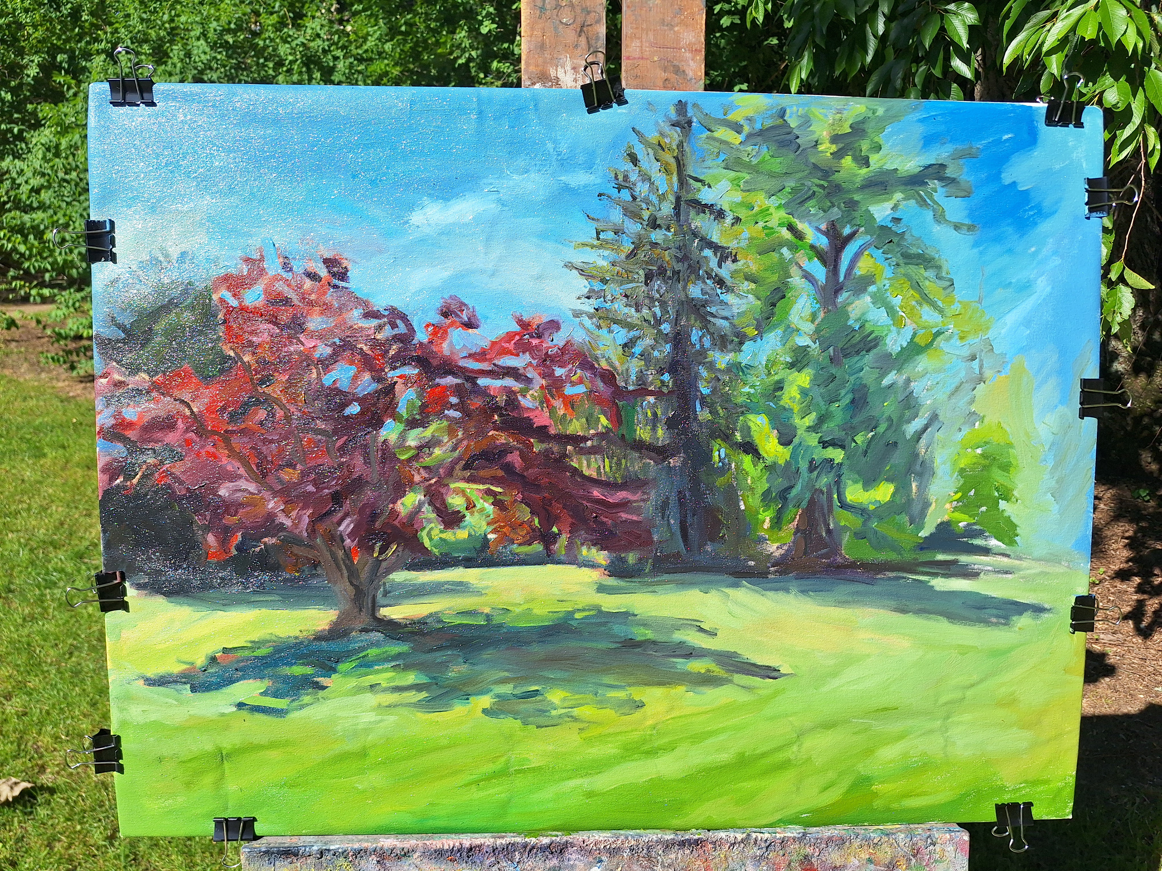 Day 7 - Afternoon painting (wip)