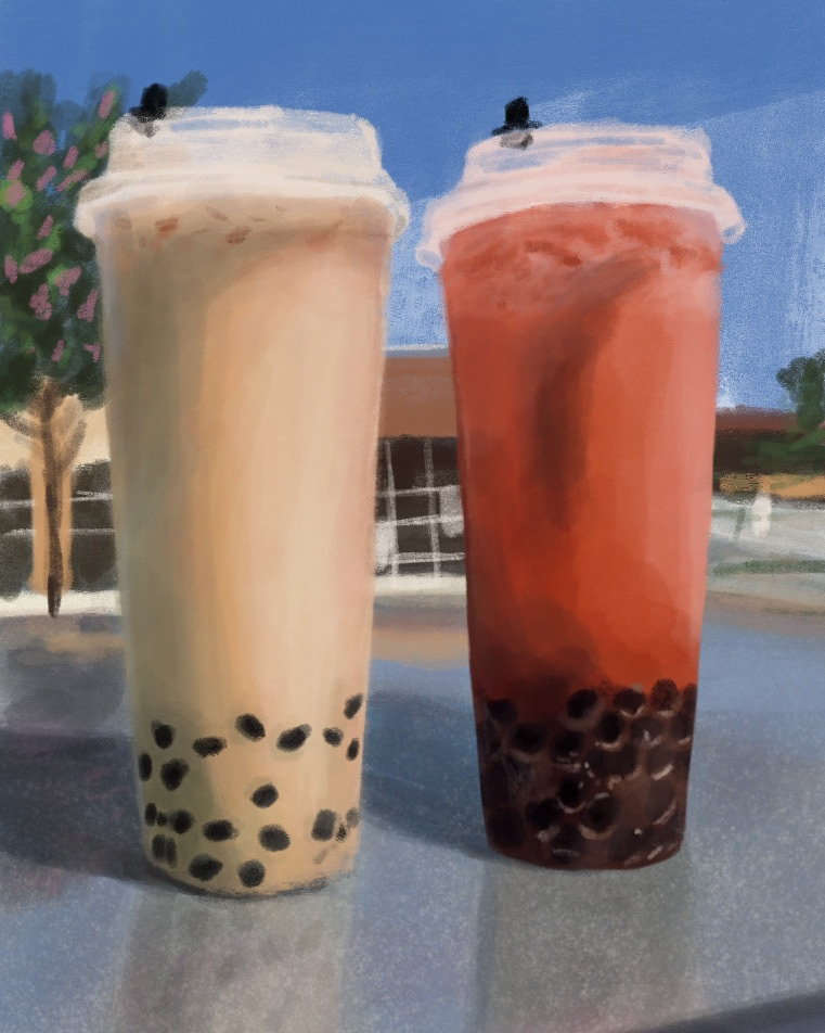 Boba Food Paint Along Challenge (2022)