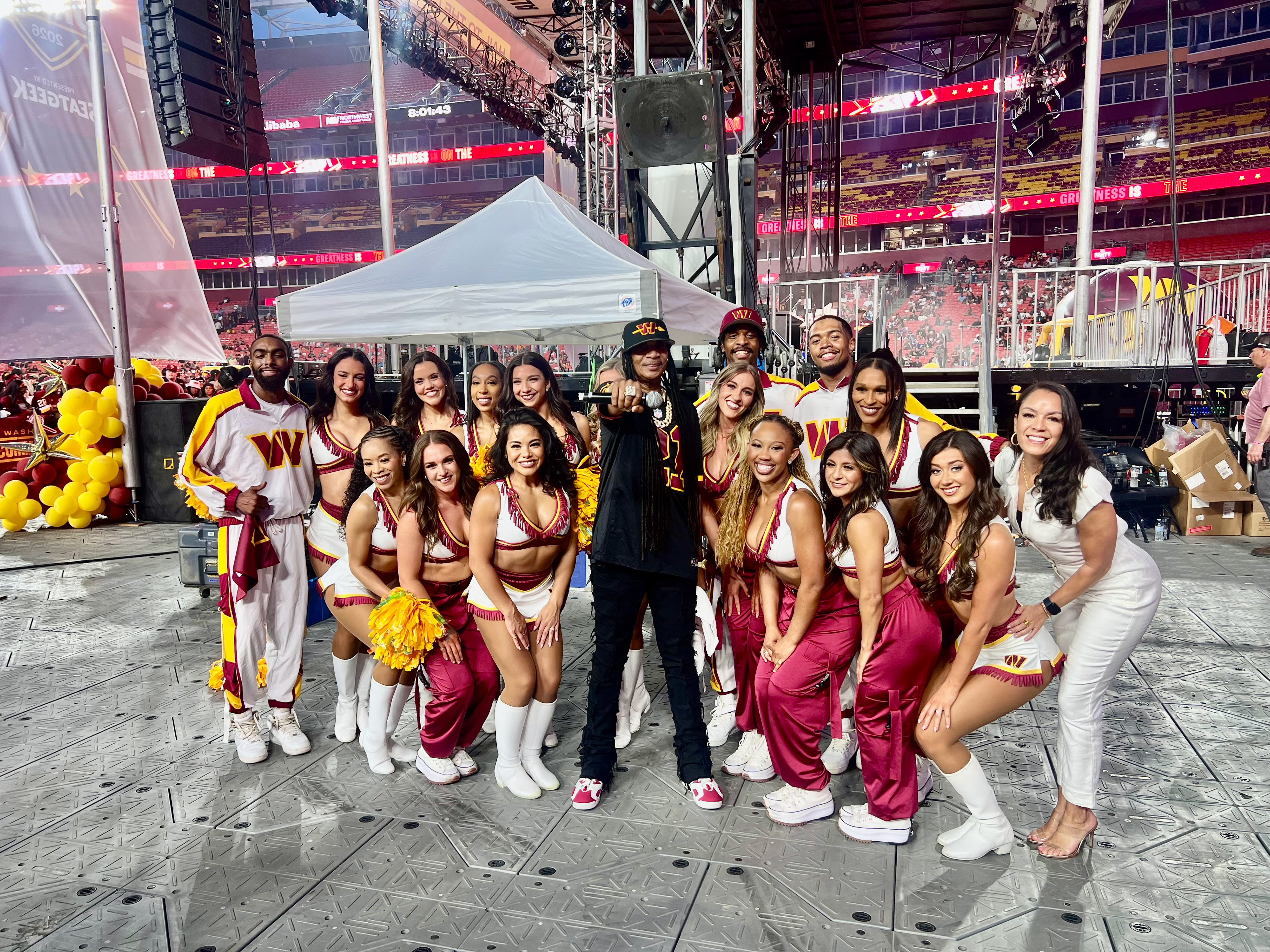 DJ Kool & Washington Commanders Group
