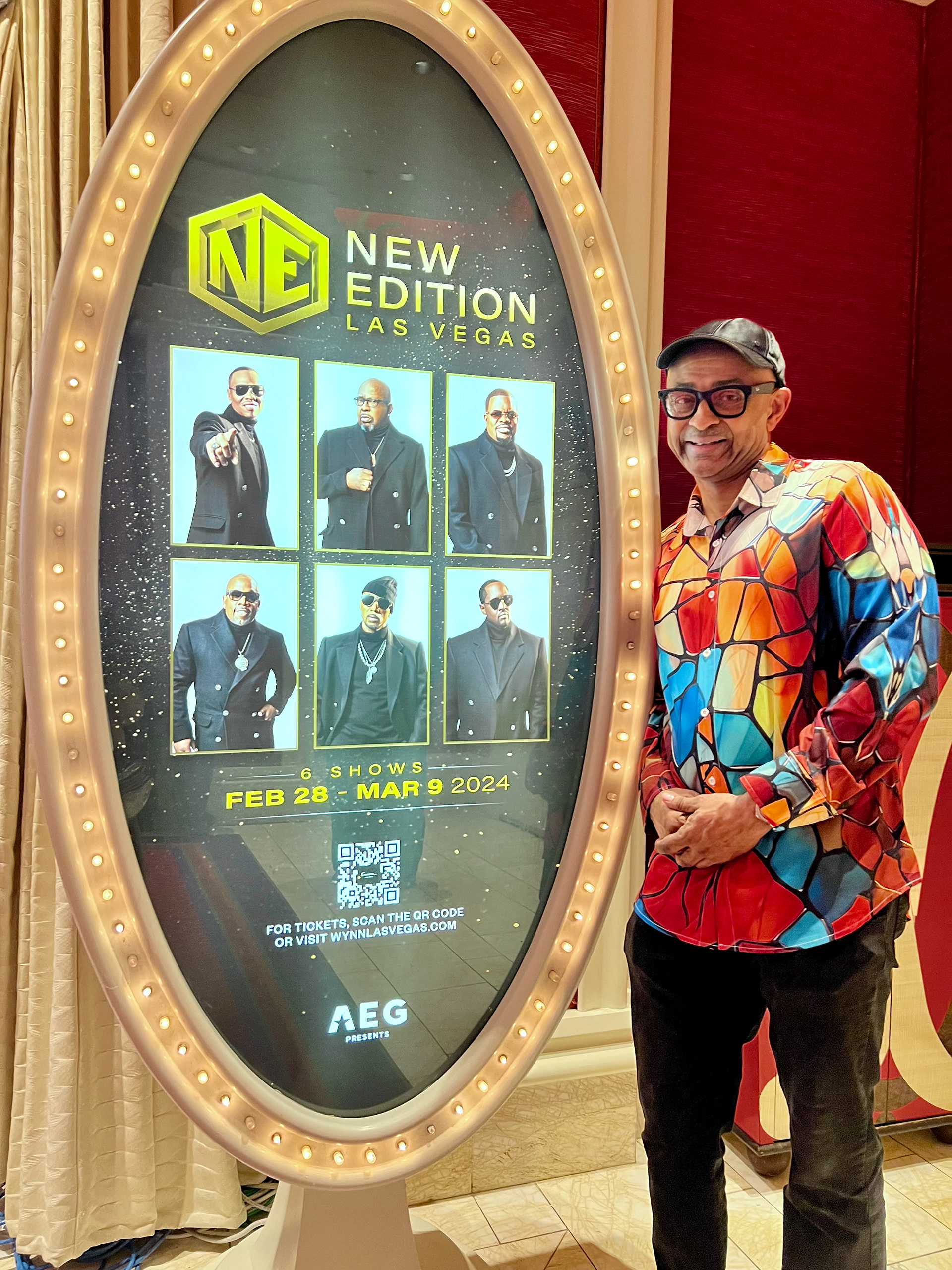 New Edition show in las Vegas